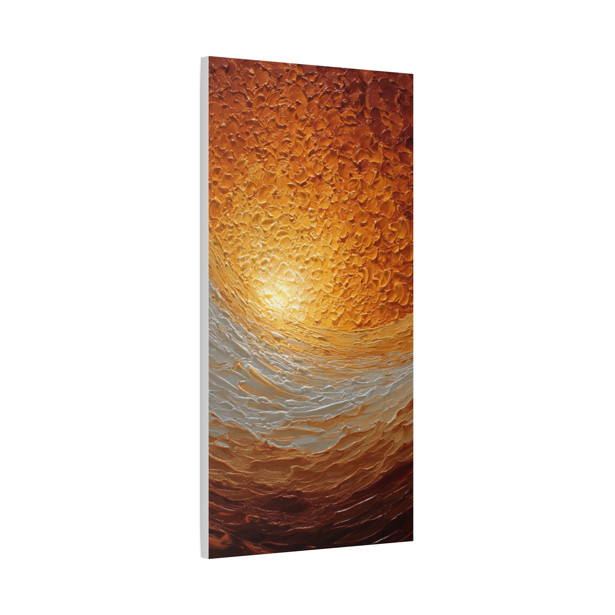 Abstract Sunrise Ocean Matte Canvas Wall Art — Stretched 1.25" - Image 8