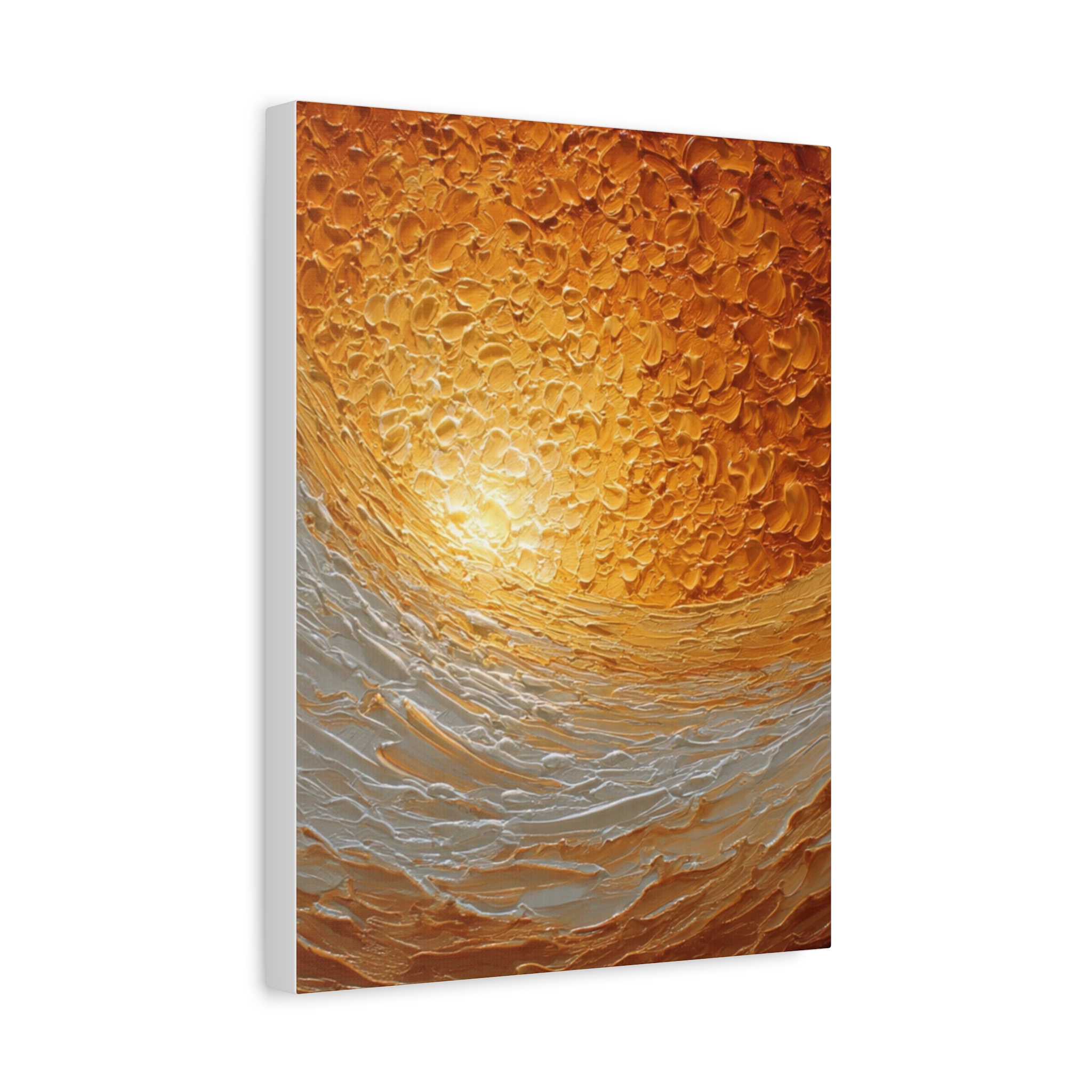 Abstract Sunrise Ocean Matte Canvas Wall Art — Stretched 1.25" - Image 28