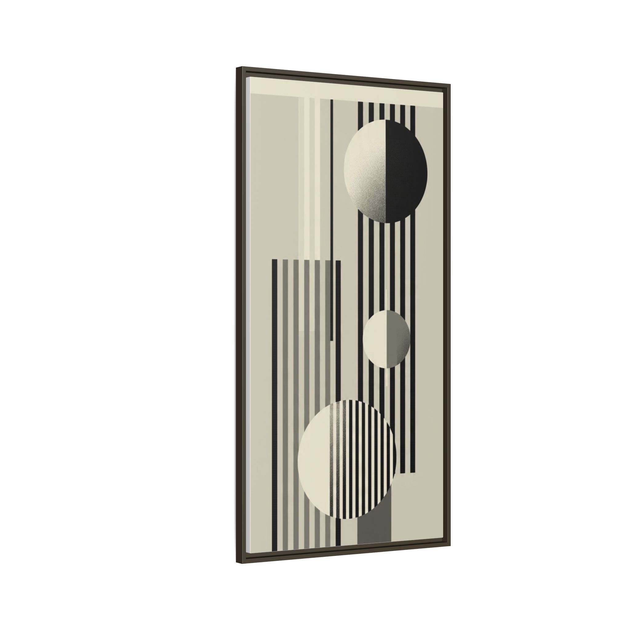Abstract Geometric Canvas Print — Framed Matte Wall Art - Image 10