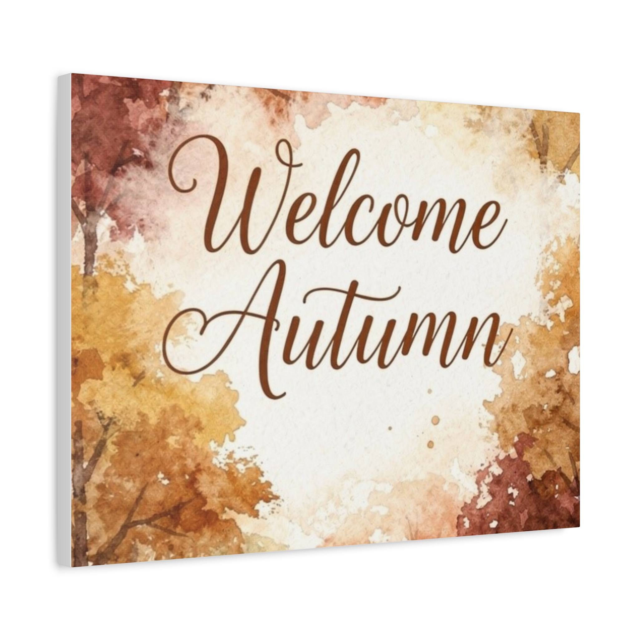 Welcome Autumn Matte Canvas Wall Art — Stretched Fall Home Decor - Image 8