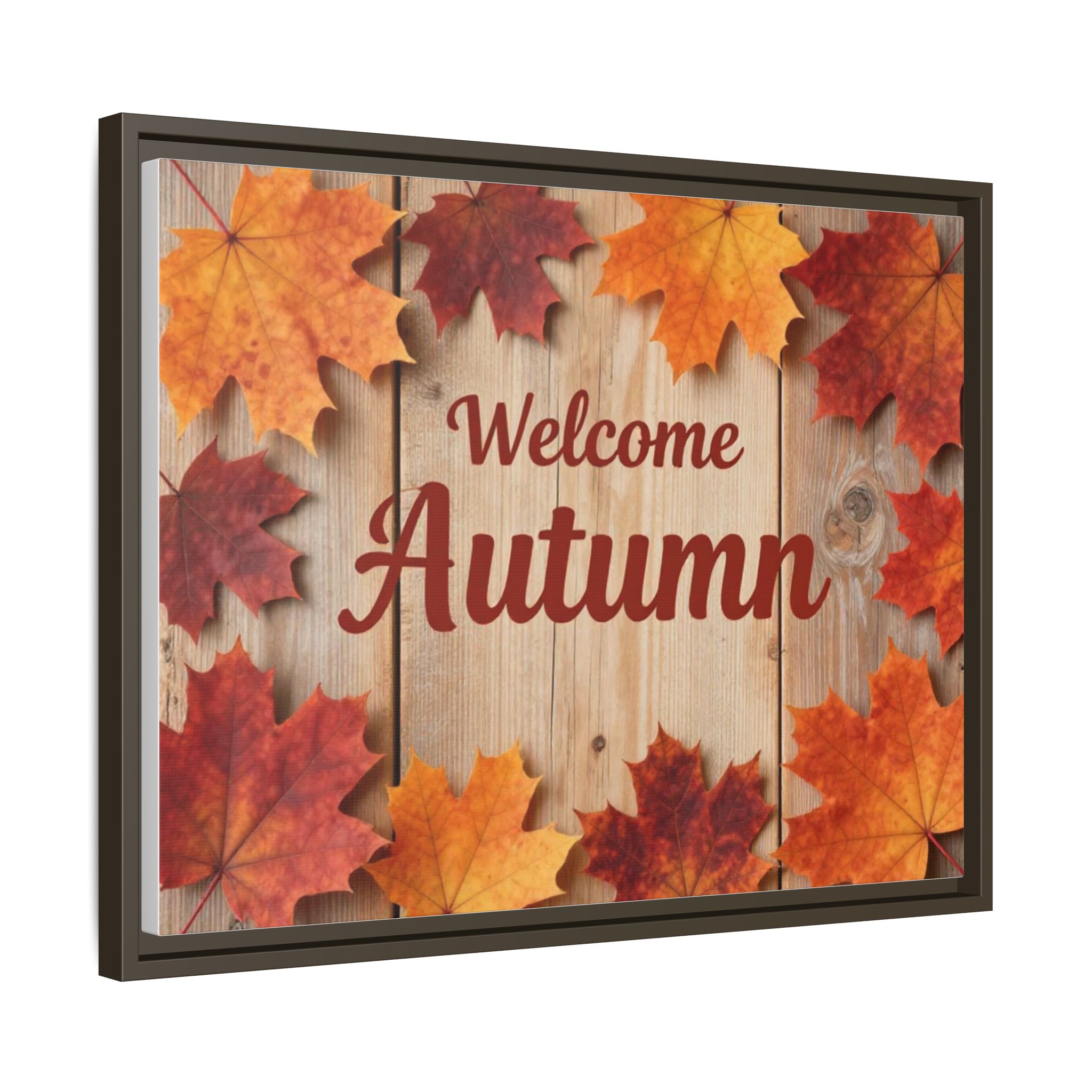 Welcome Autumn Framed Canvas Wall Art - Image 162