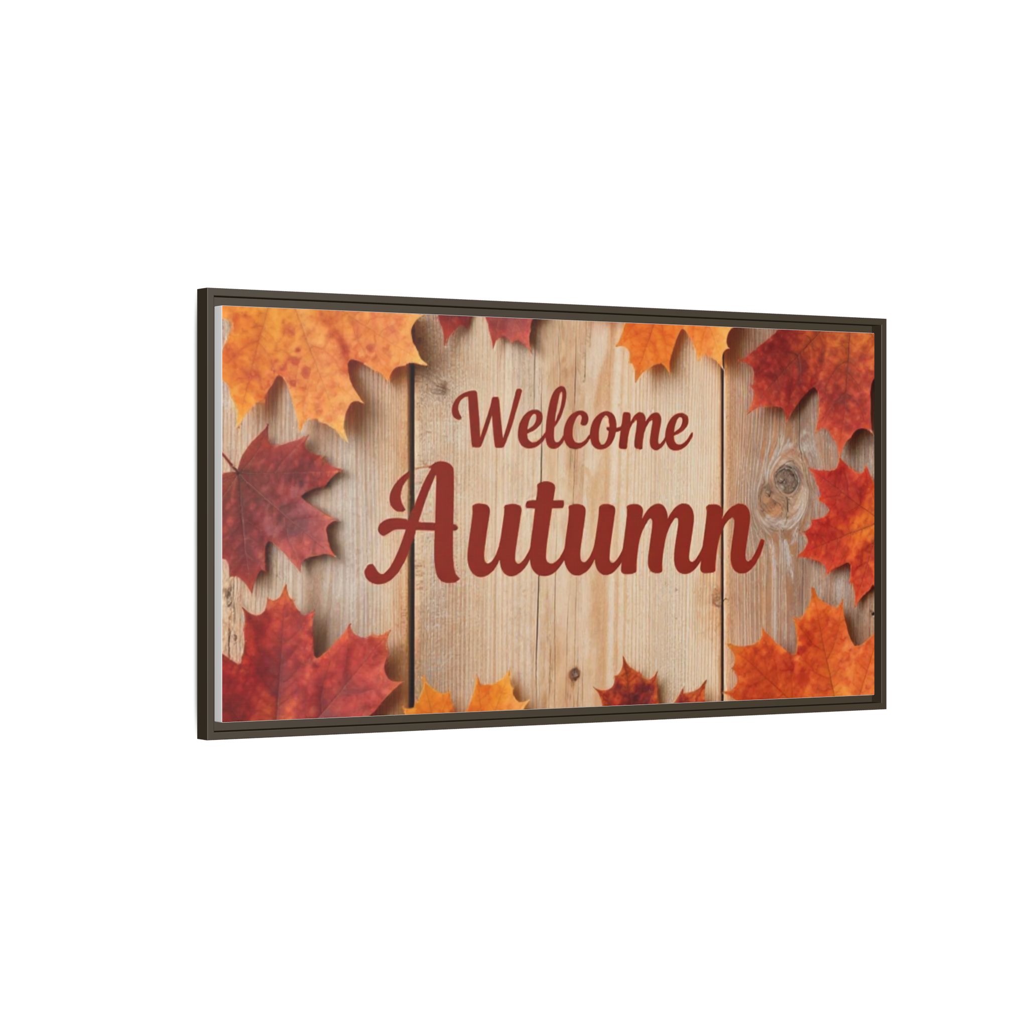 Welcome Autumn Framed Canvas Wall Art - Image 70