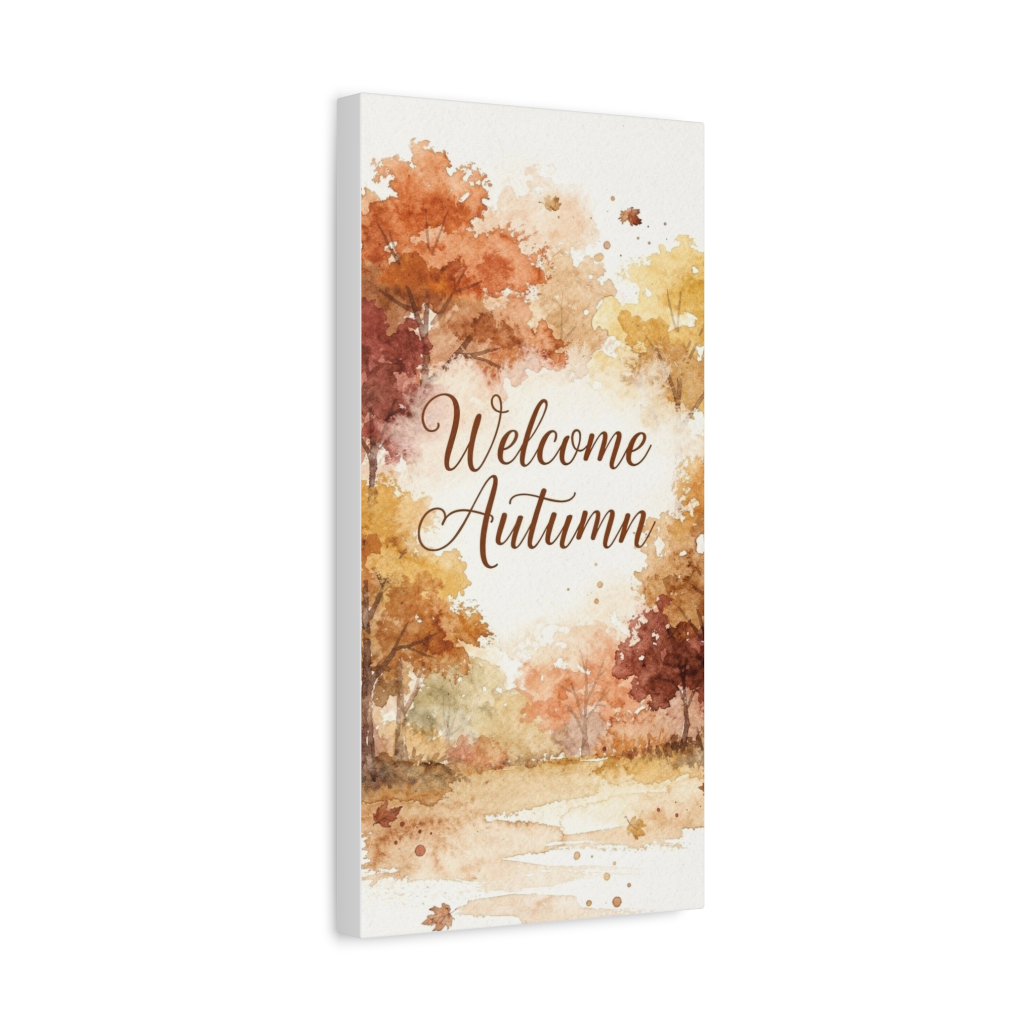 Welcome Autumn Matte Canvas Wall Art — Stretched Fall Home Decor - Image 7