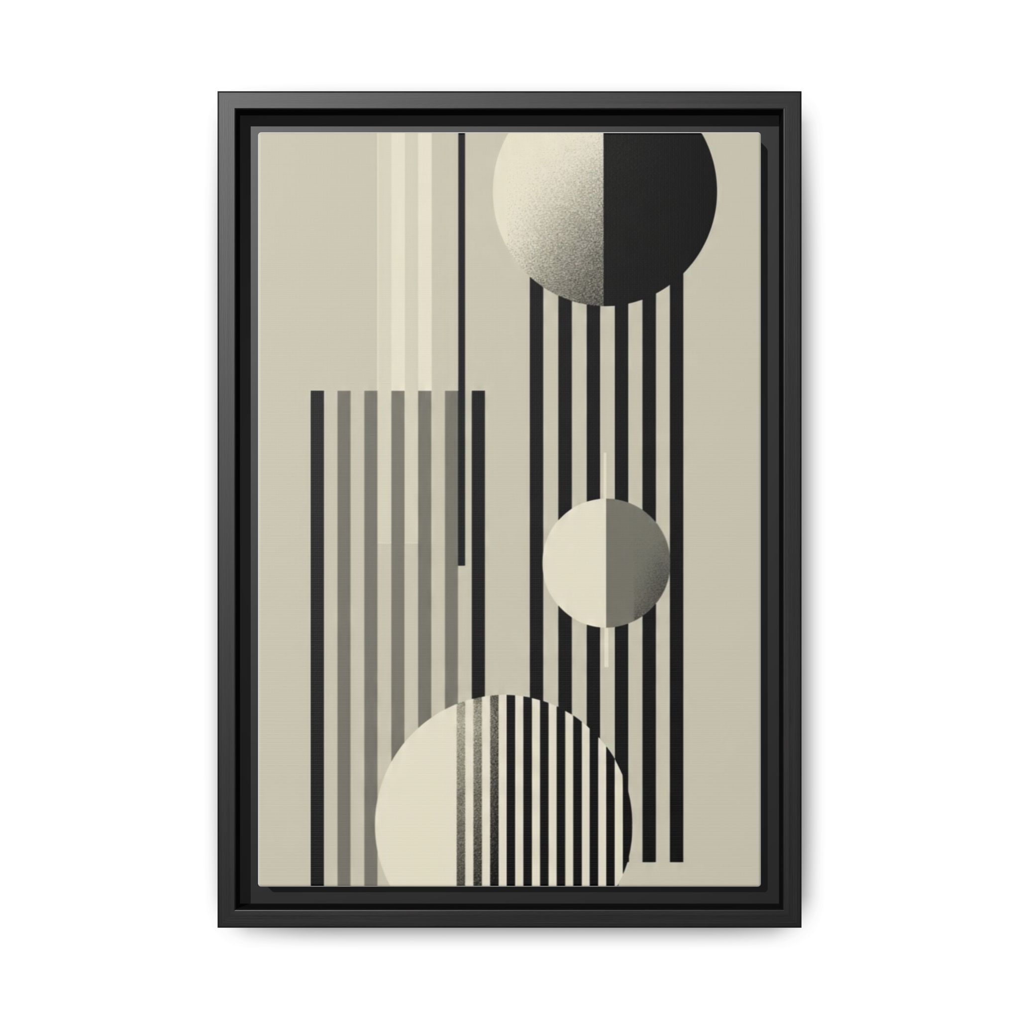 Abstract Geometric Canvas Print — Framed Matte Wall Art - Image 125