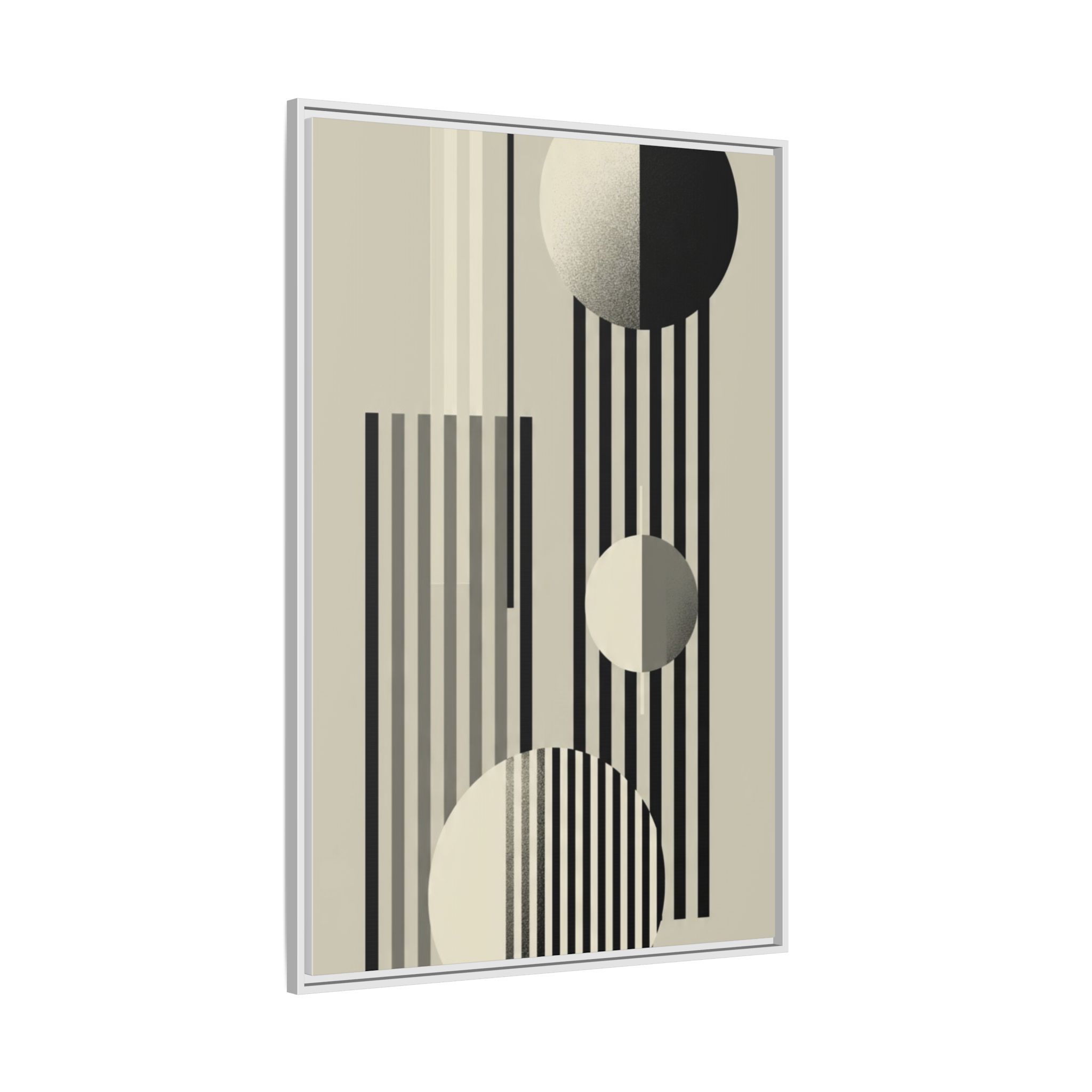 Abstract Geometric Canvas Print — Framed Matte Wall Art - Image 102