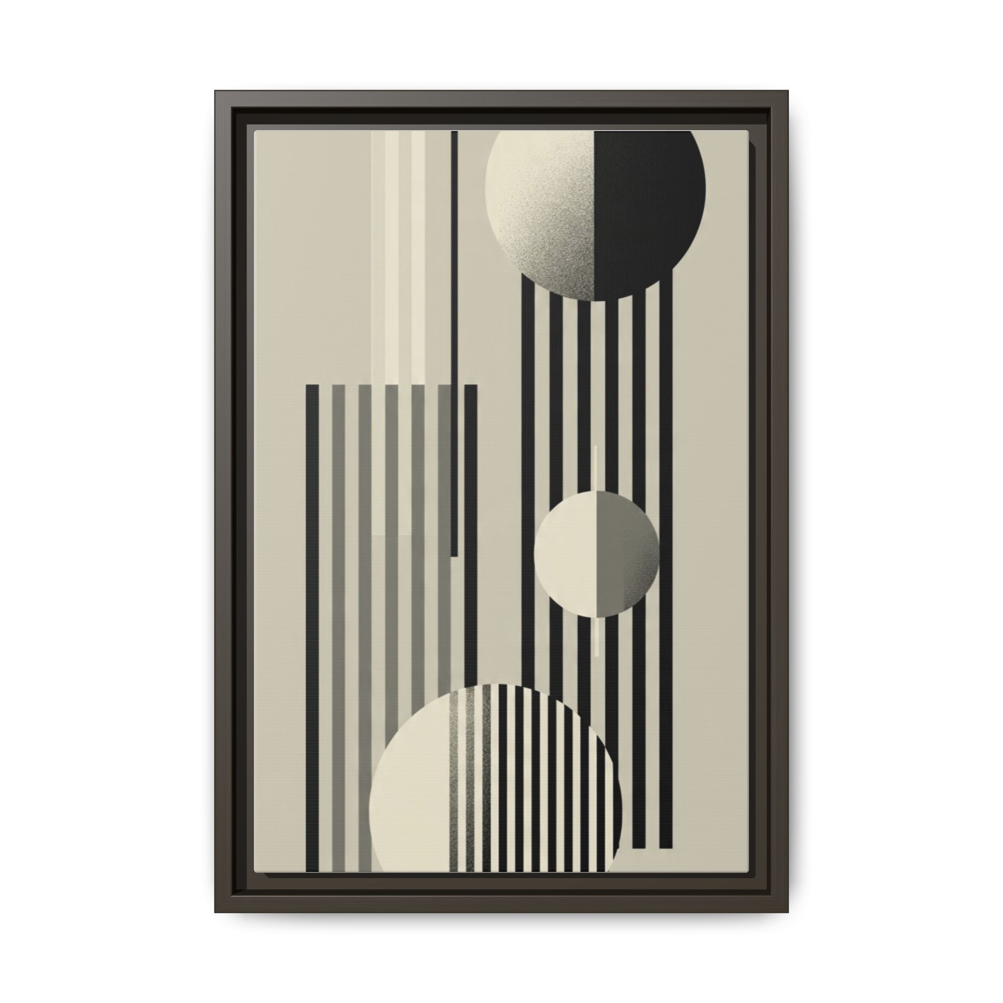 Abstract Geometric Canvas Print — Framed Matte Wall Art - Image 113