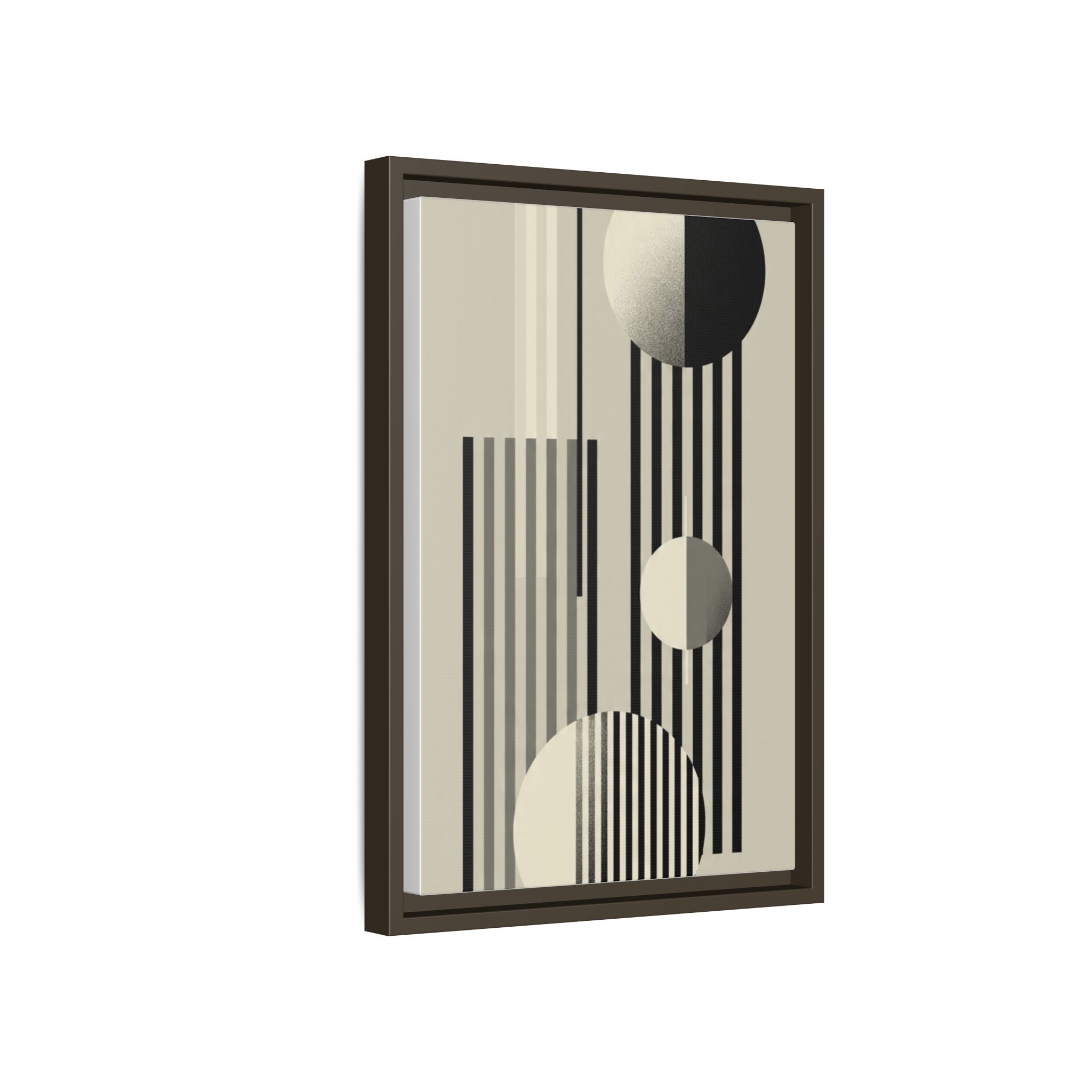 Abstract Geometric Canvas Print — Framed Matte Wall Art - Image 114