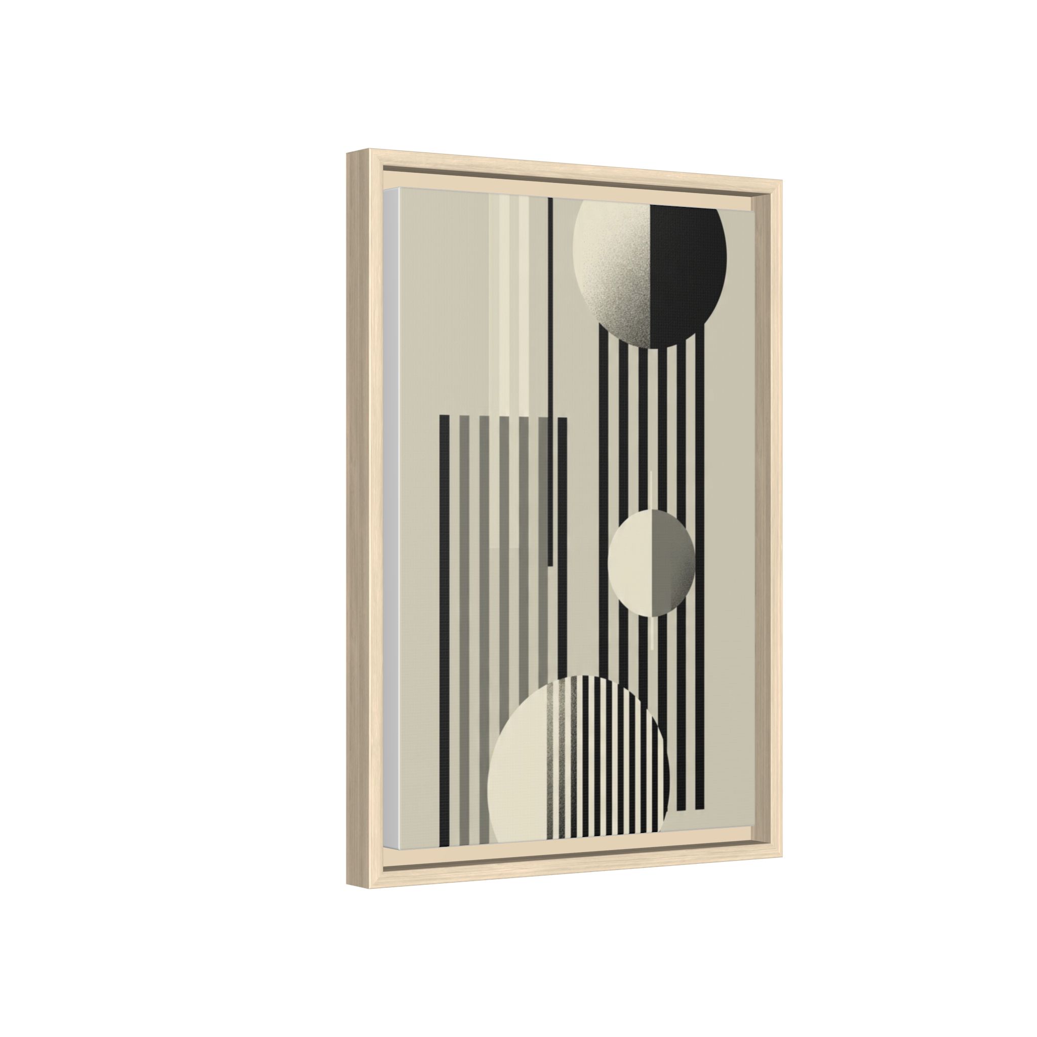 Abstract Geometric Canvas Print — Framed Matte Wall Art - Image 118