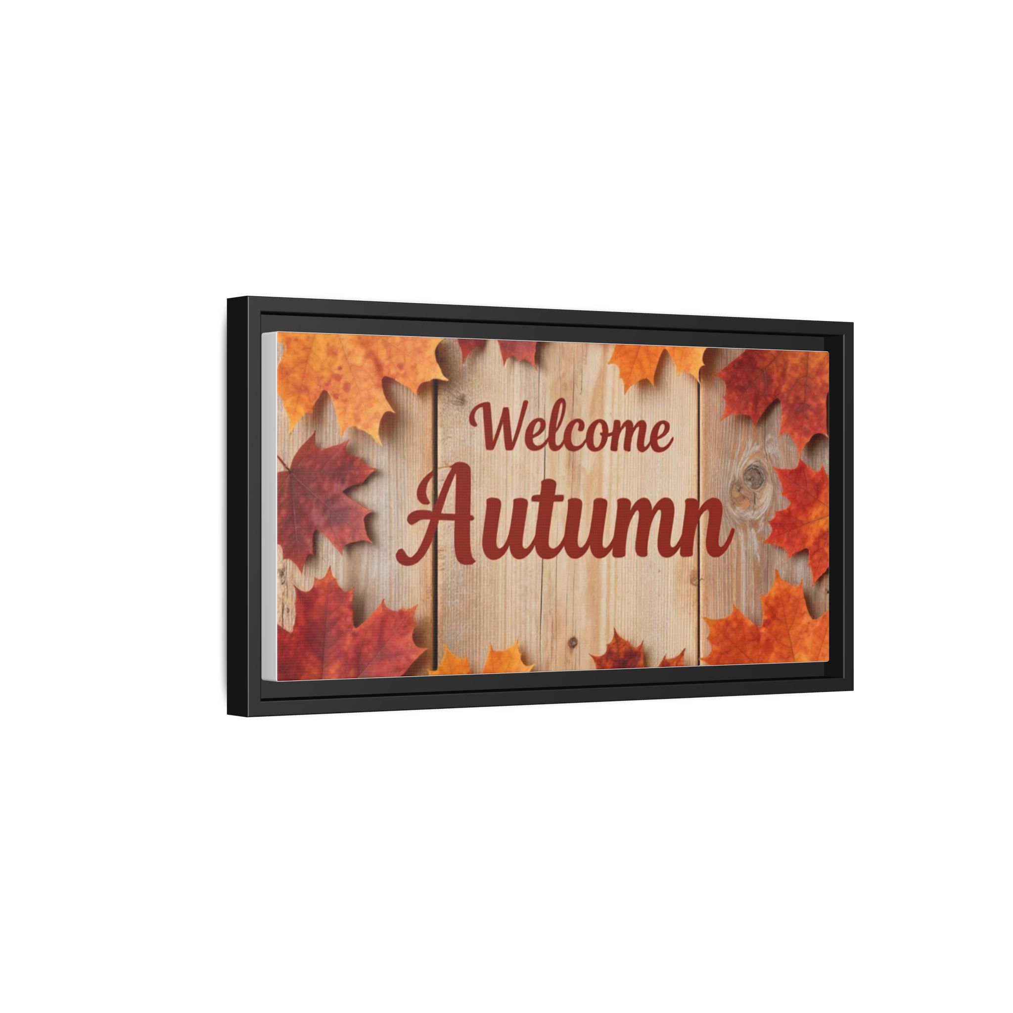 Welcome Autumn Framed Canvas Wall Art - Image 138