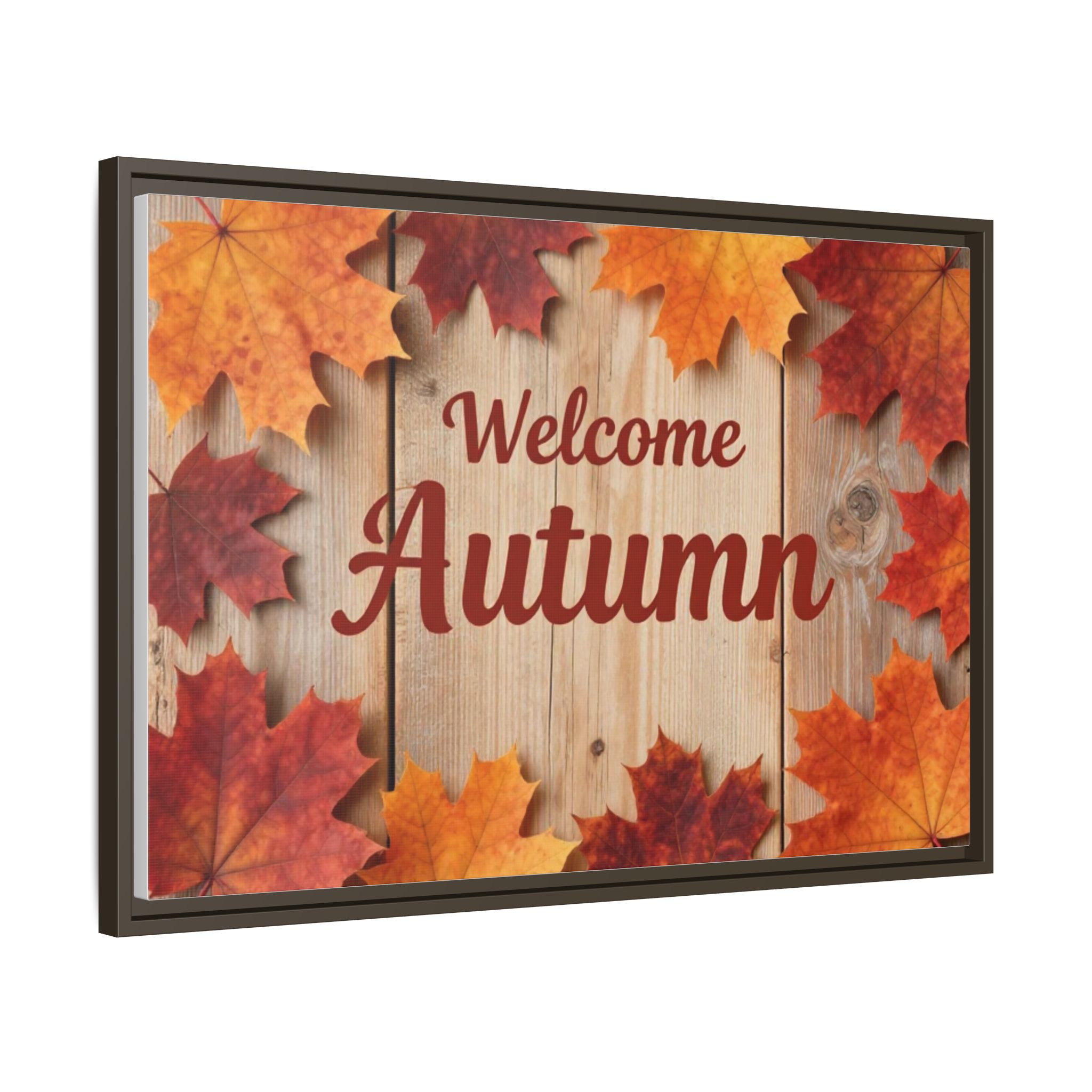 Welcome Autumn Framed Canvas Wall Art - Image 54