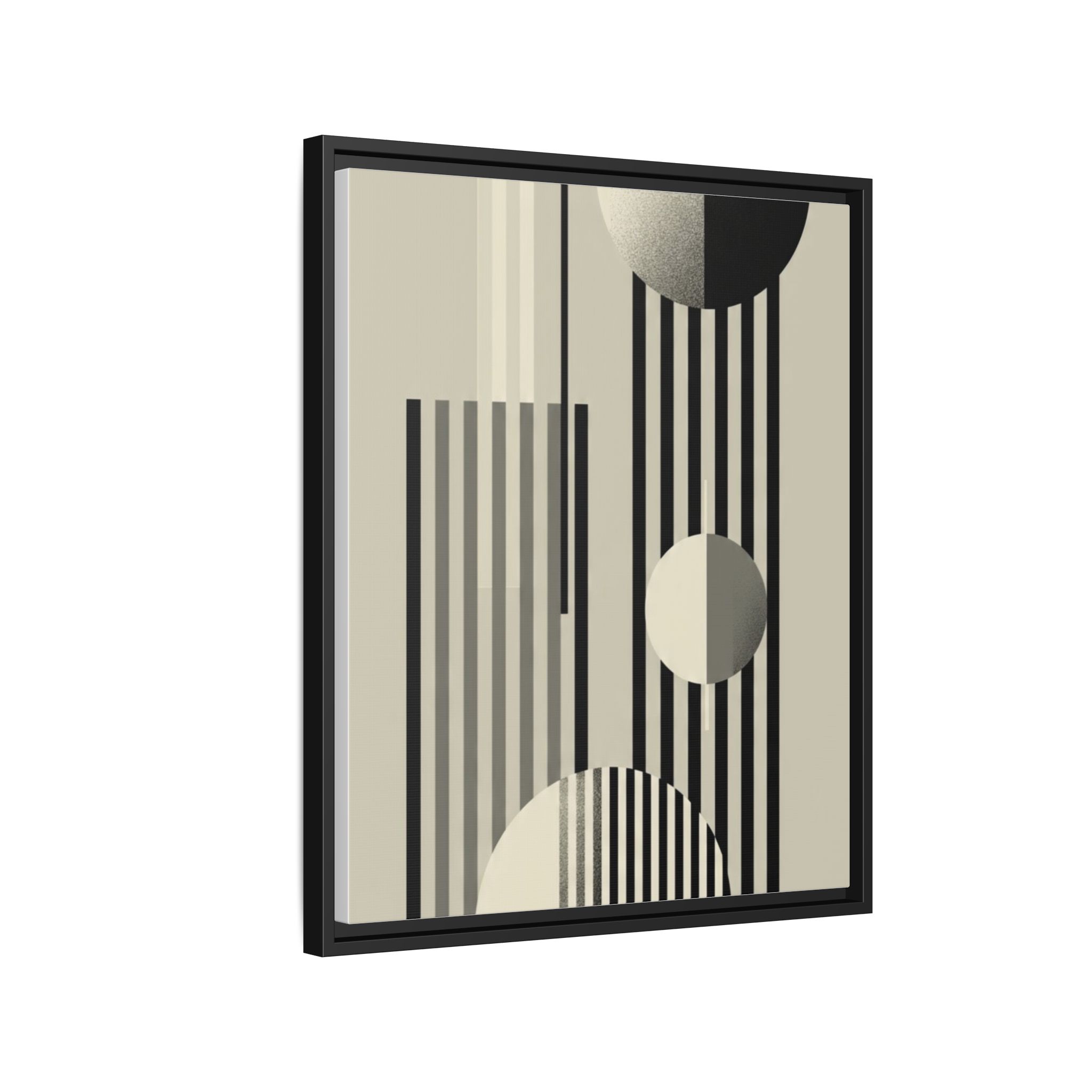 Abstract Geometric Canvas Print — Framed Matte Wall Art - Image 234