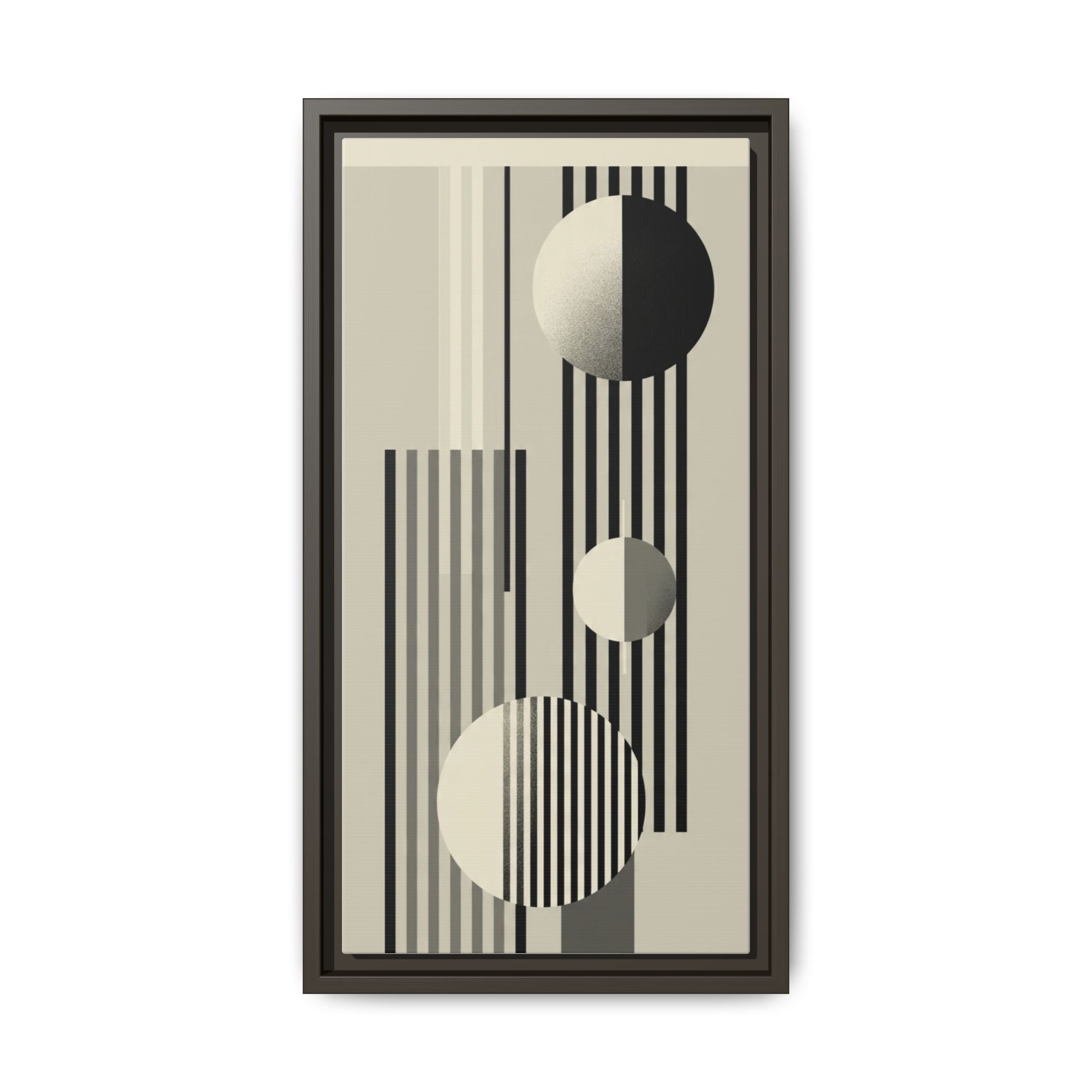 Abstract Geometric Canvas Print — Framed Matte Wall Art - Image 85