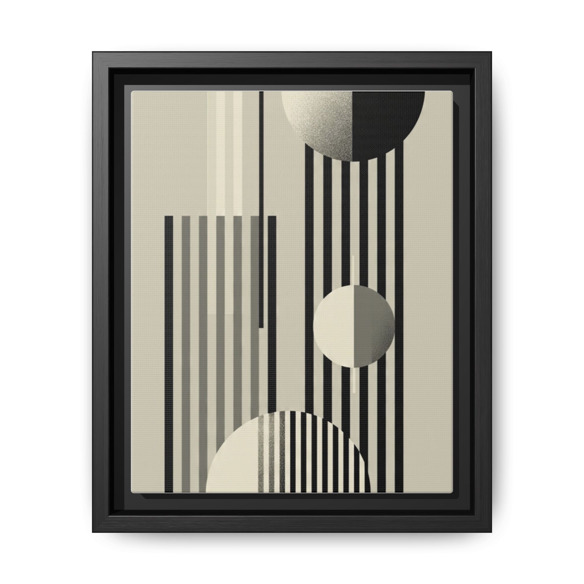 Abstract Geometric Canvas Print — Framed Matte Wall Art - Image 149