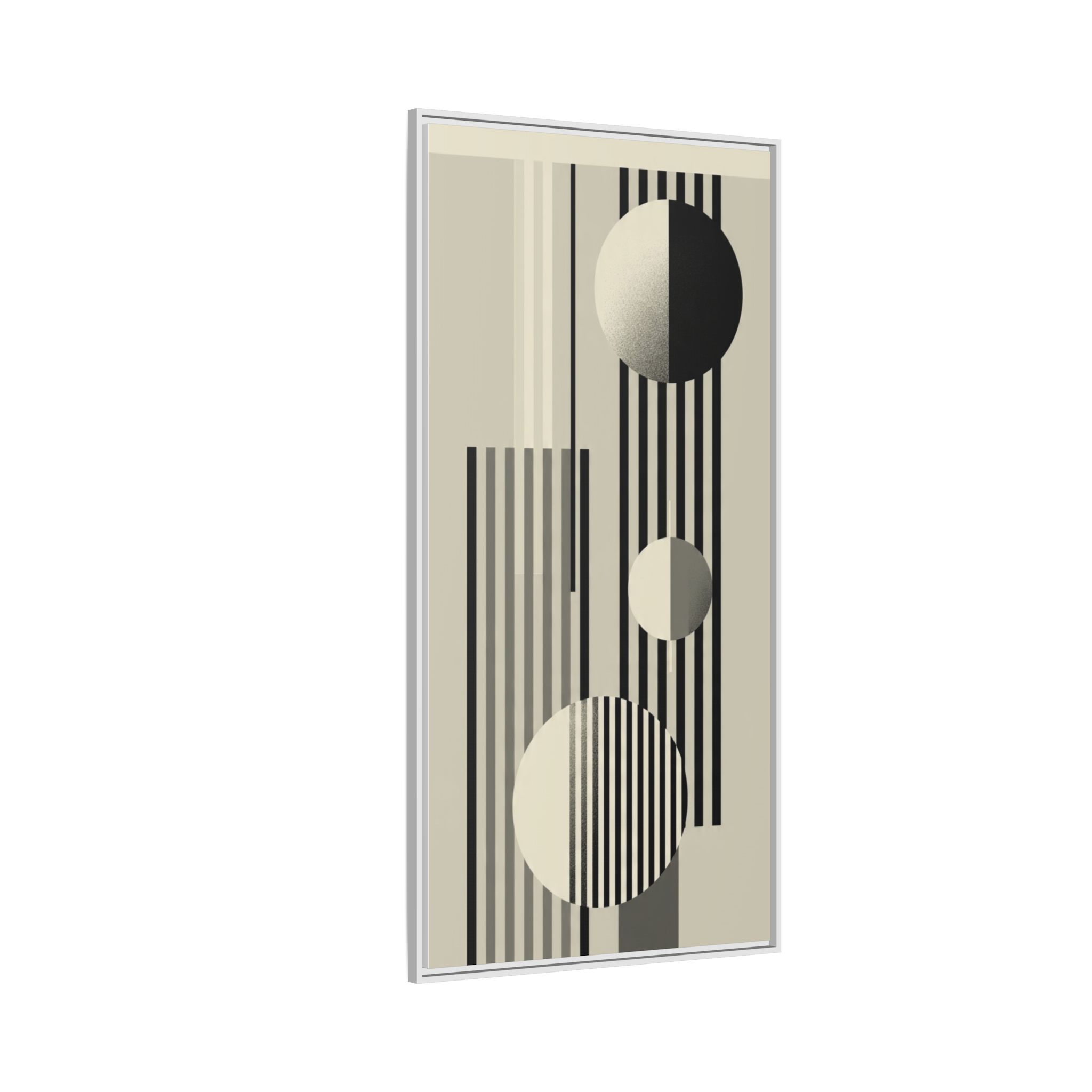 Abstract Geometric Canvas Print — Framed Matte Wall Art - Image 38