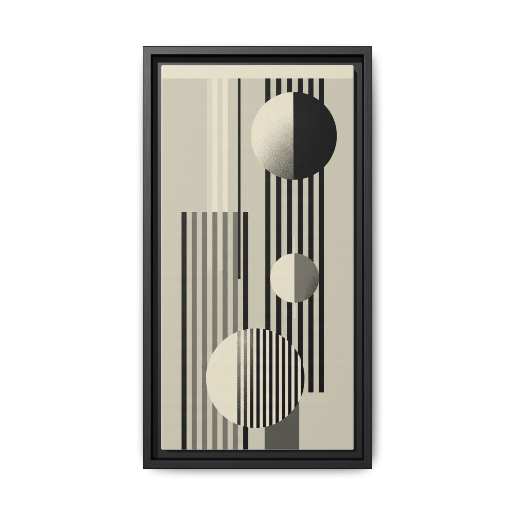 Abstract Geometric Canvas Print — Framed Matte Wall Art - Image 93