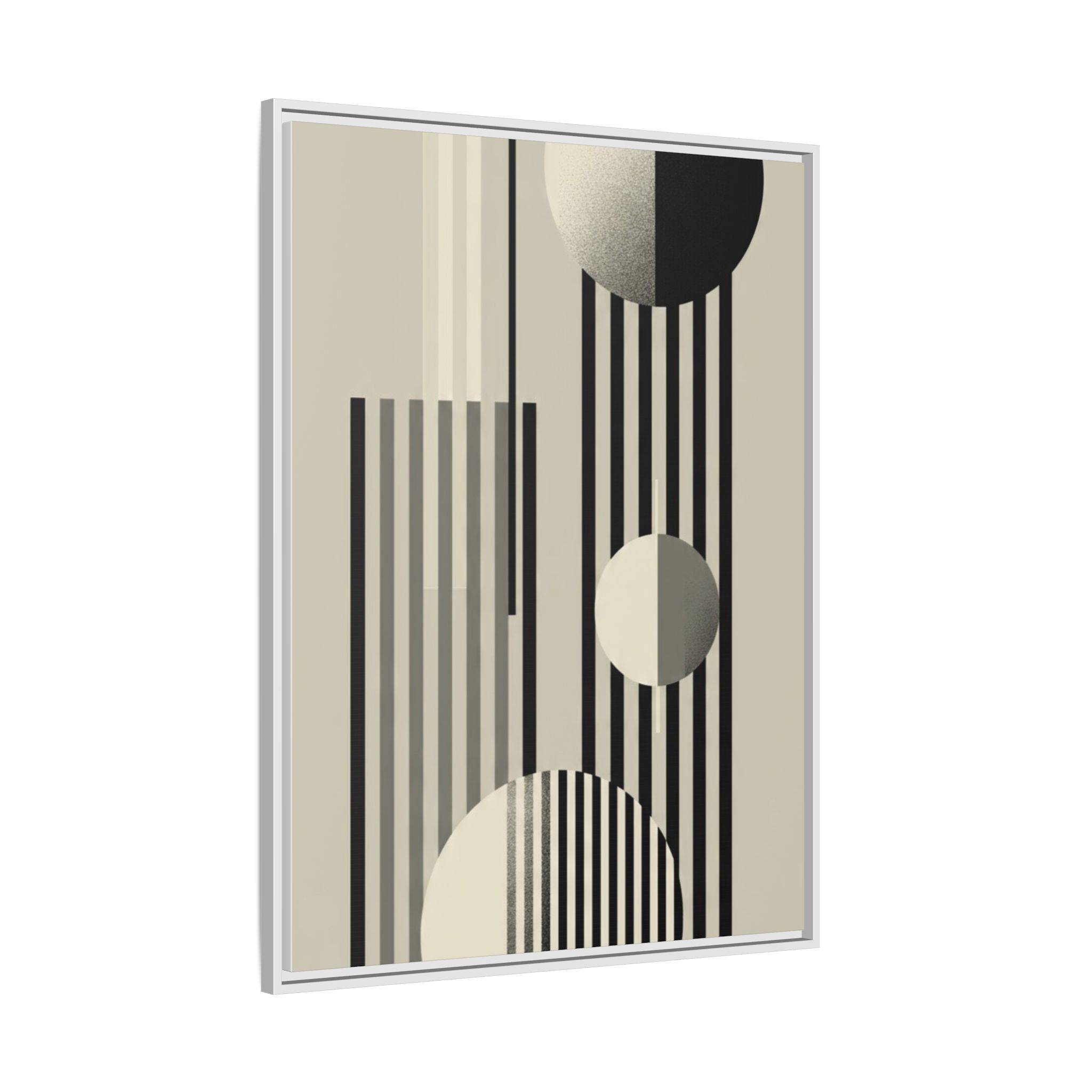Abstract Geometric Canvas Print — Framed Matte Wall Art - Image 22
