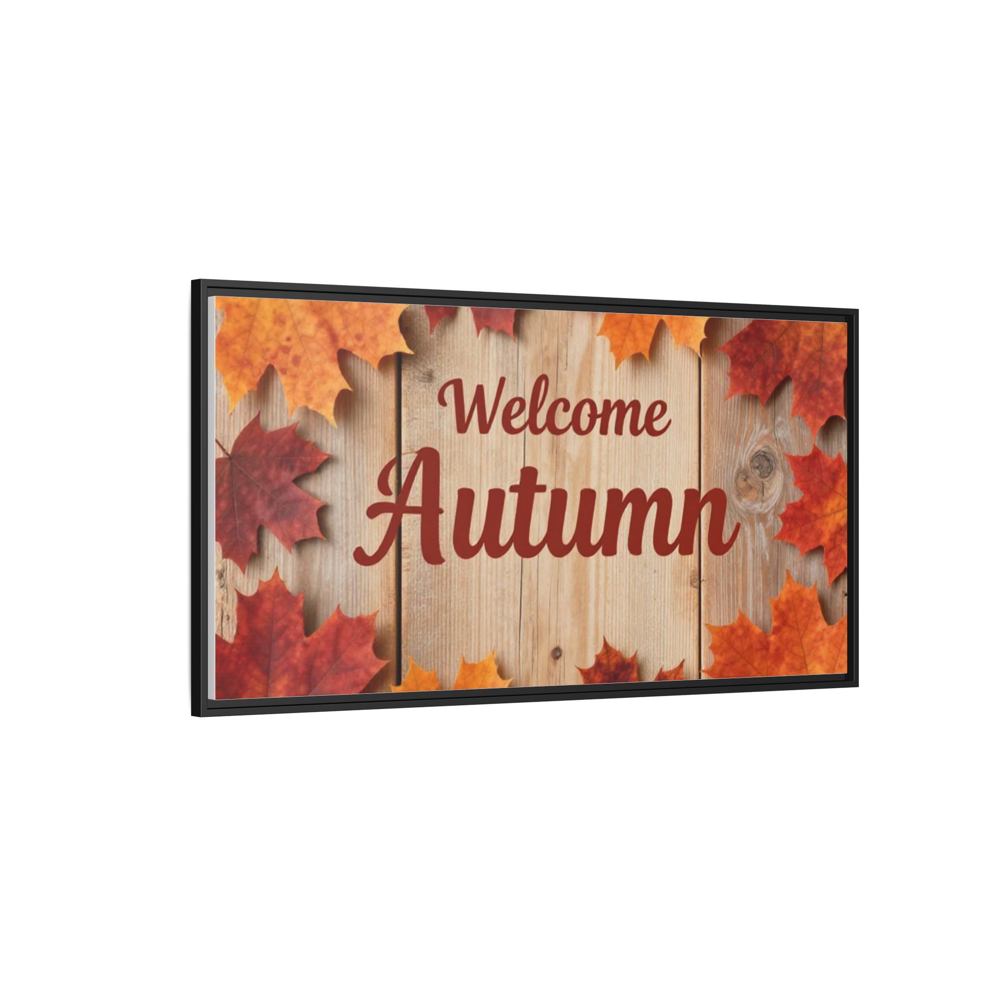 Welcome Autumn Framed Canvas Wall Art - Image 74