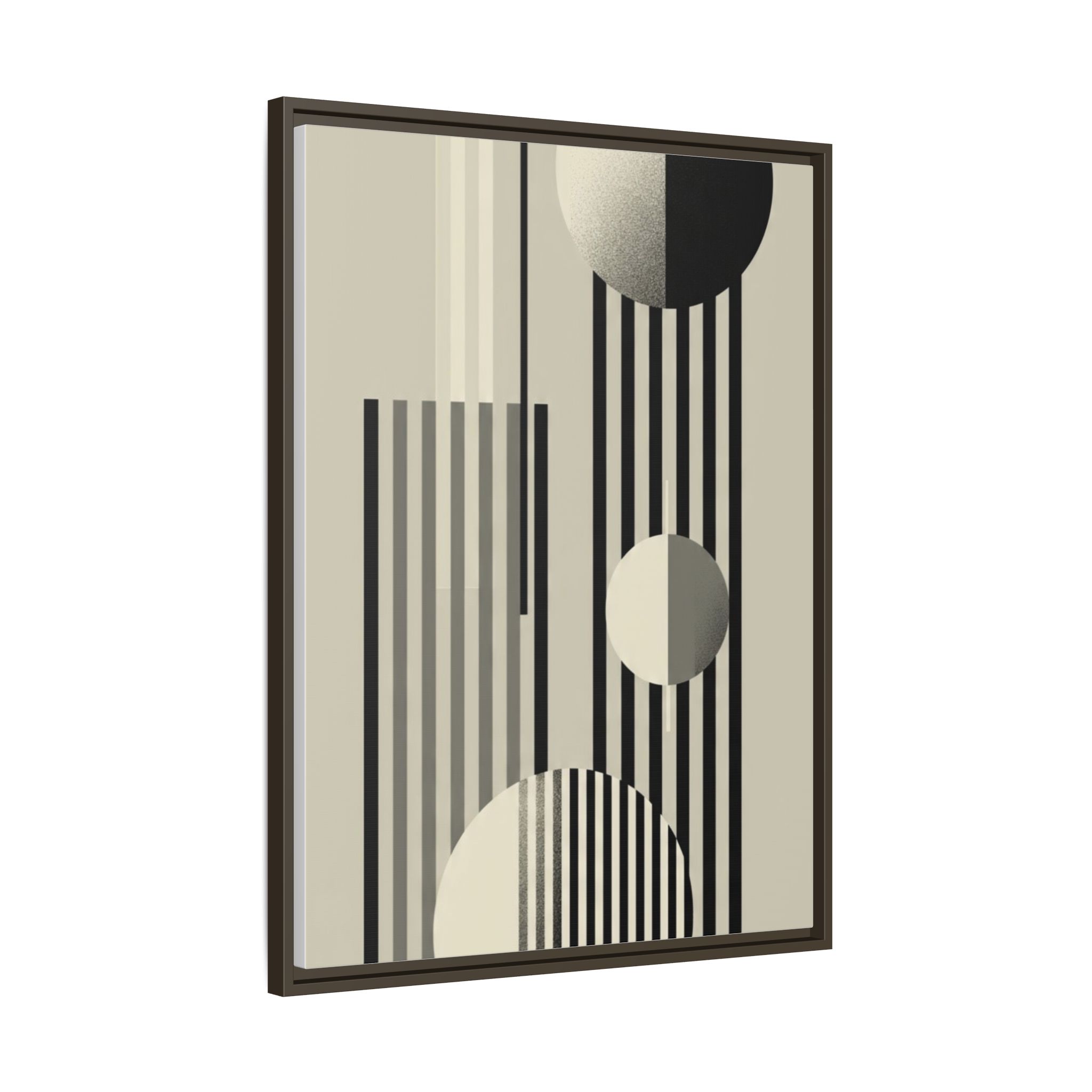 Abstract Geometric Canvas Print — Framed Matte Wall Art - Image 198