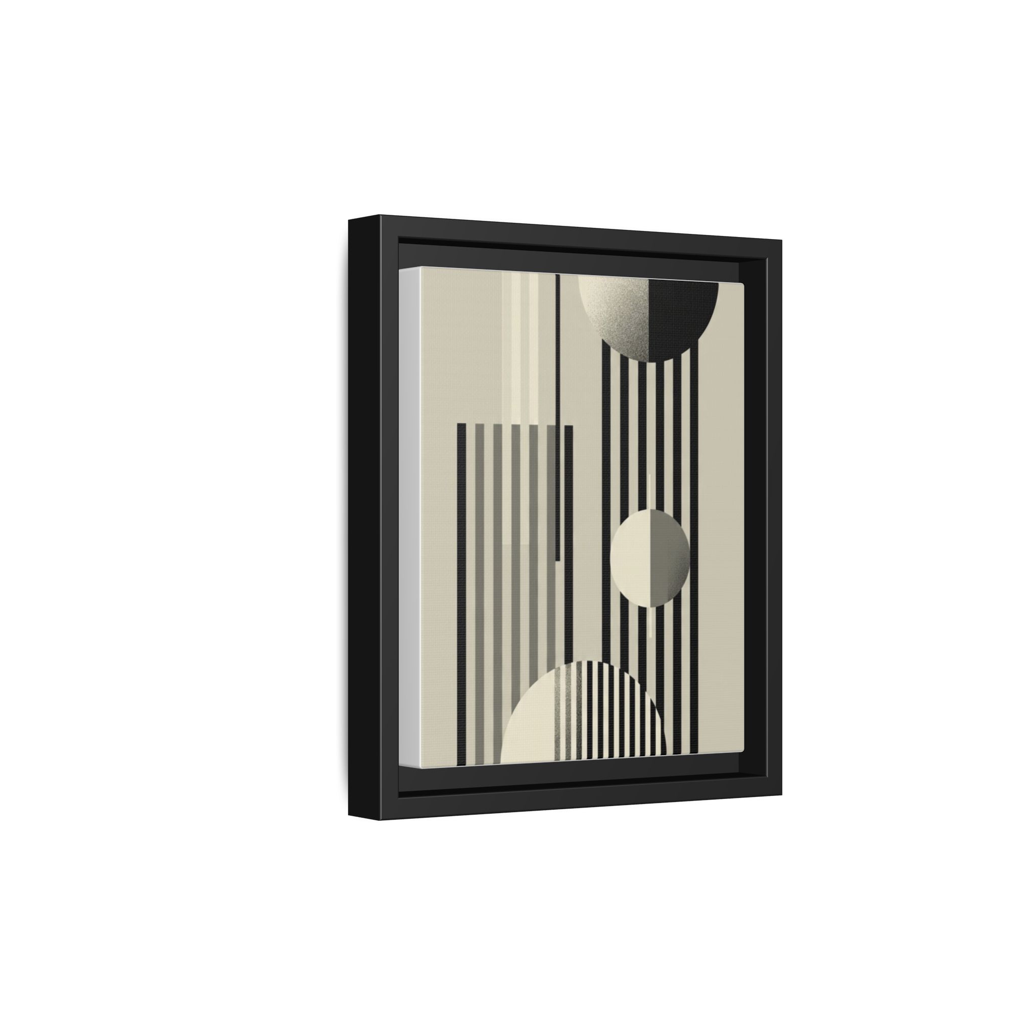 Abstract Geometric Canvas Print — Framed Matte Wall Art - Image 150