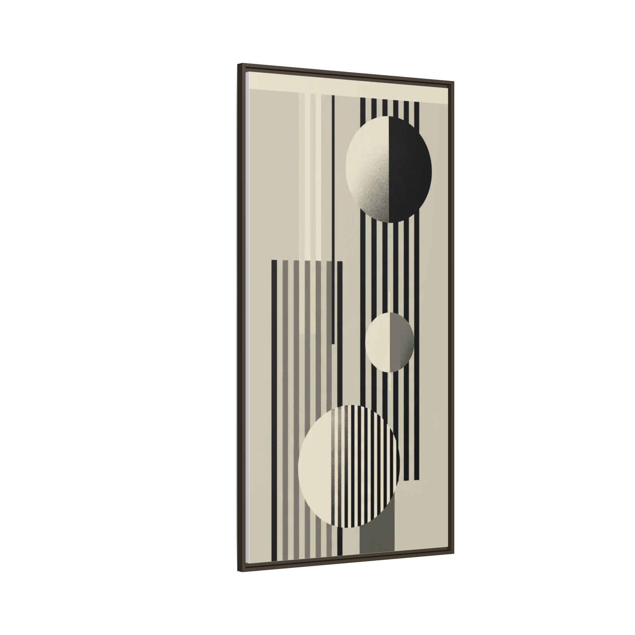 Abstract Geometric Canvas Print — Framed Matte Wall Art - Image 42
