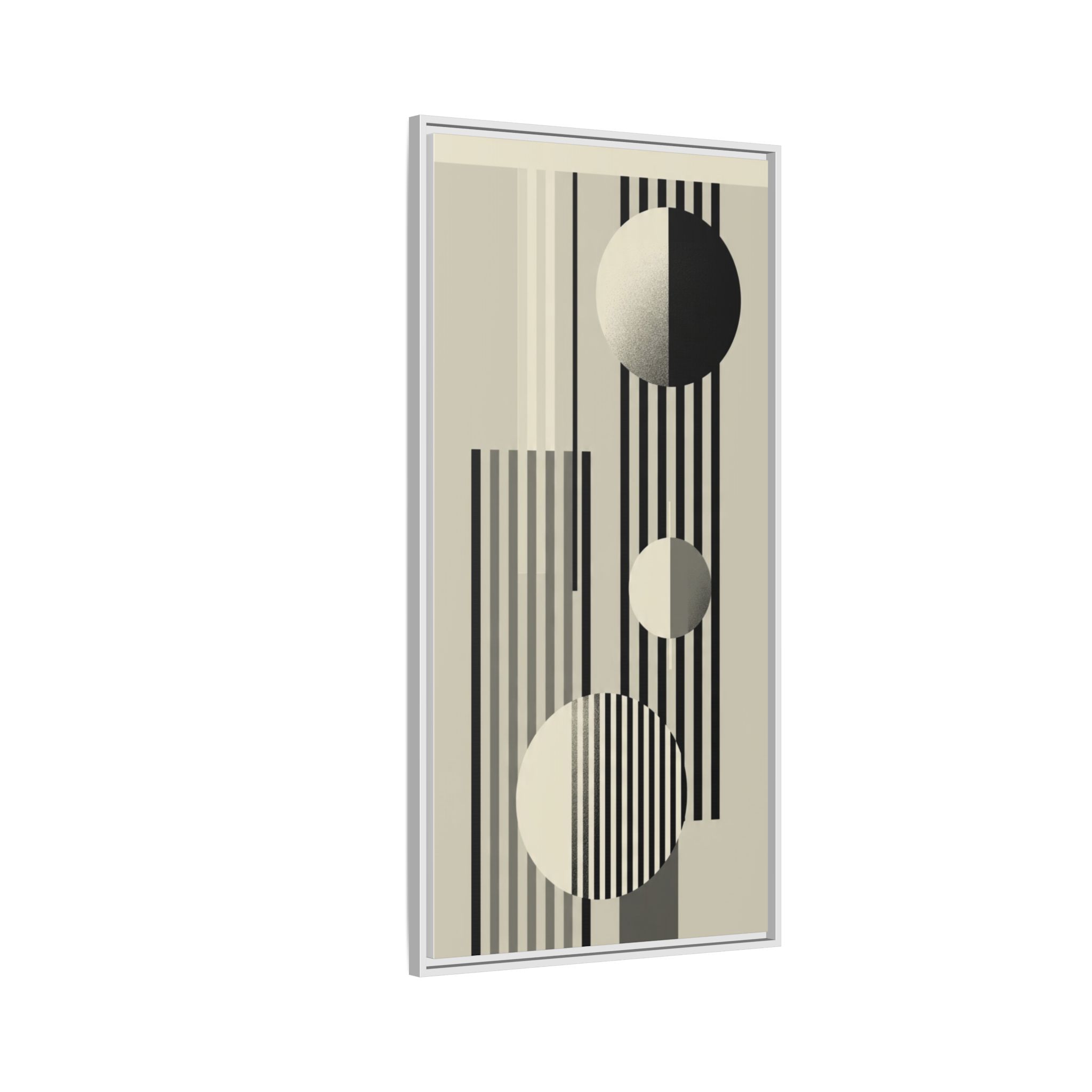 Abstract Geometric Canvas Print — Framed Matte Wall Art - Image 14