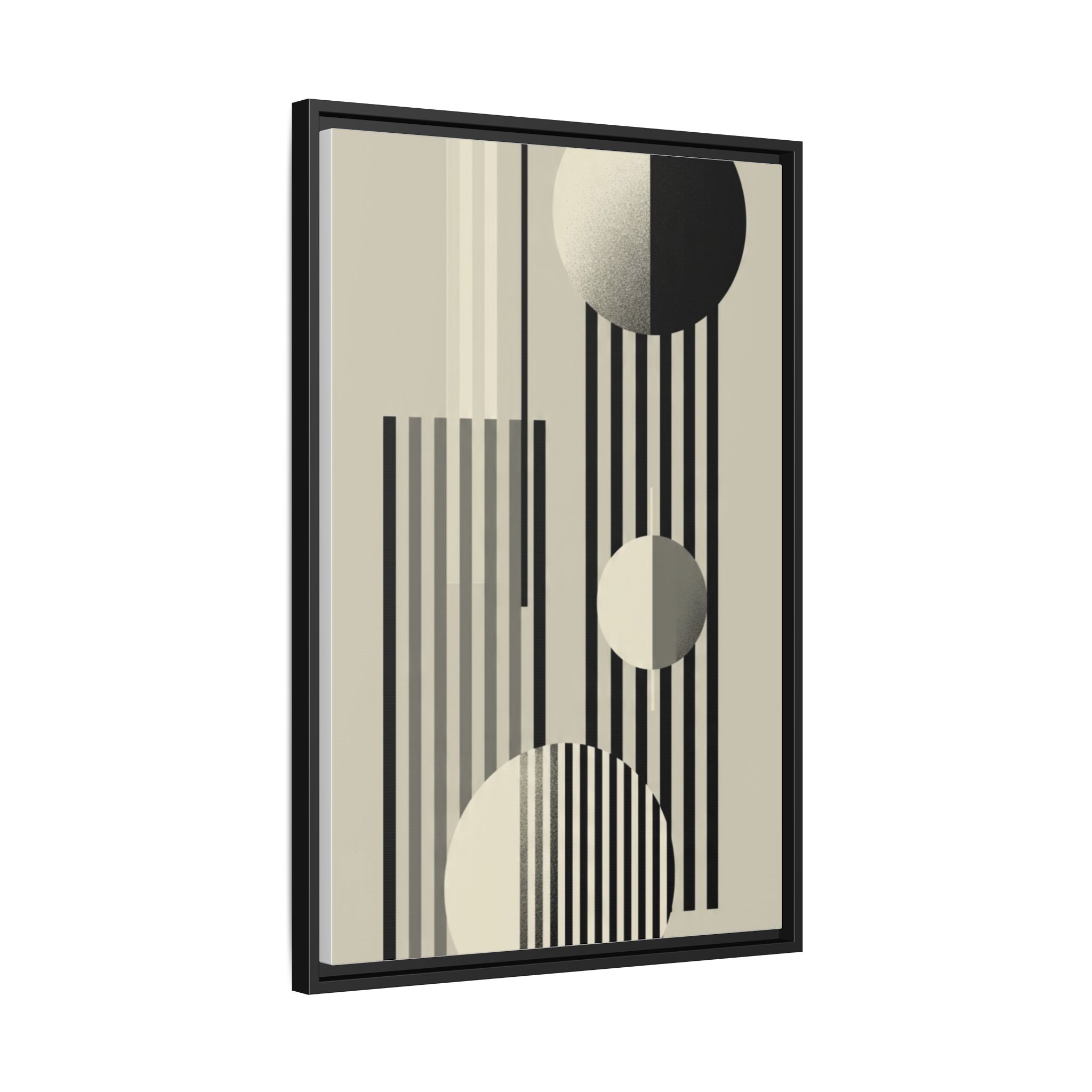 Abstract Geometric Canvas Print — Framed Matte Wall Art - Image 130