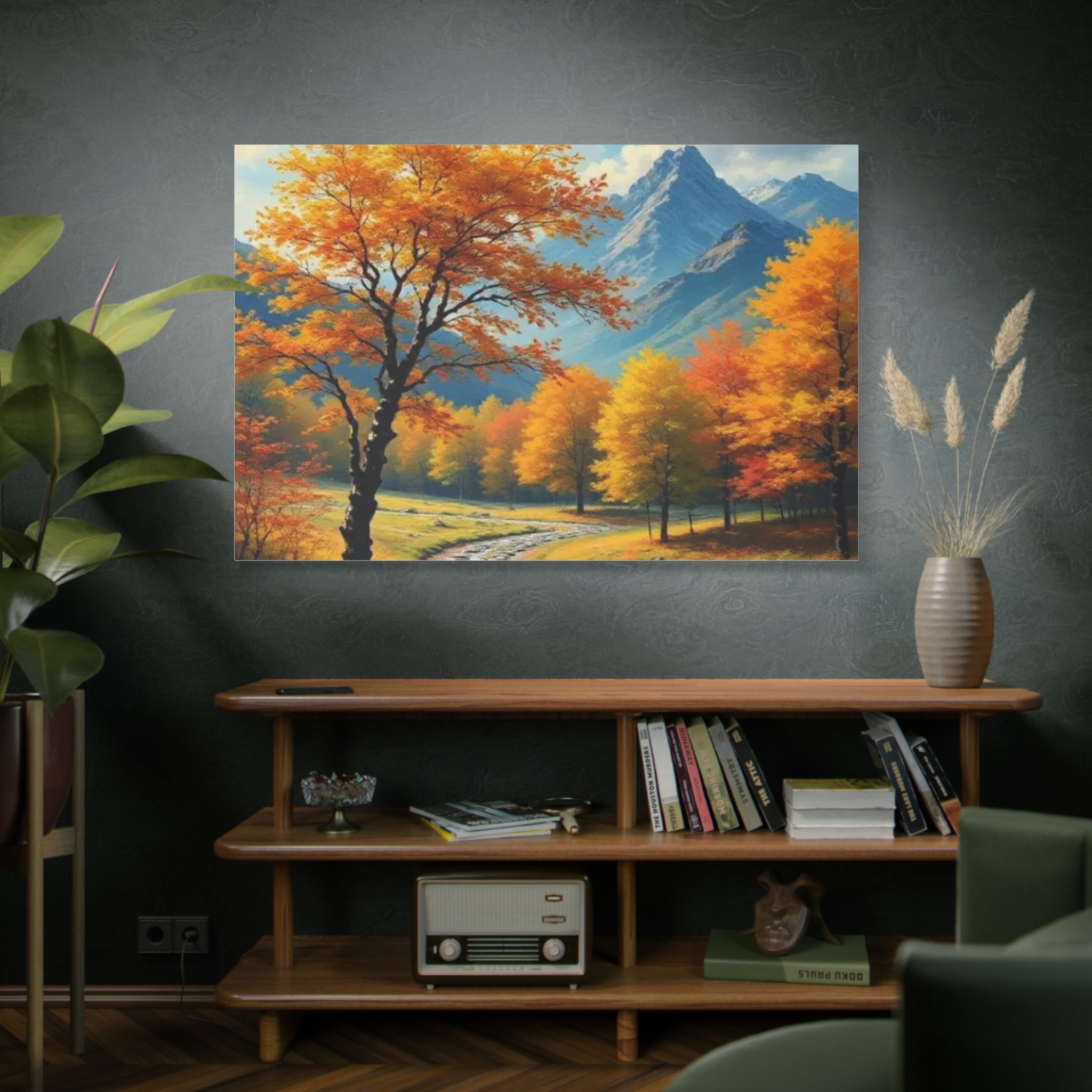 Autumn Mountain Path Canvas Print — Fall Landscape Wall Art - Image 10