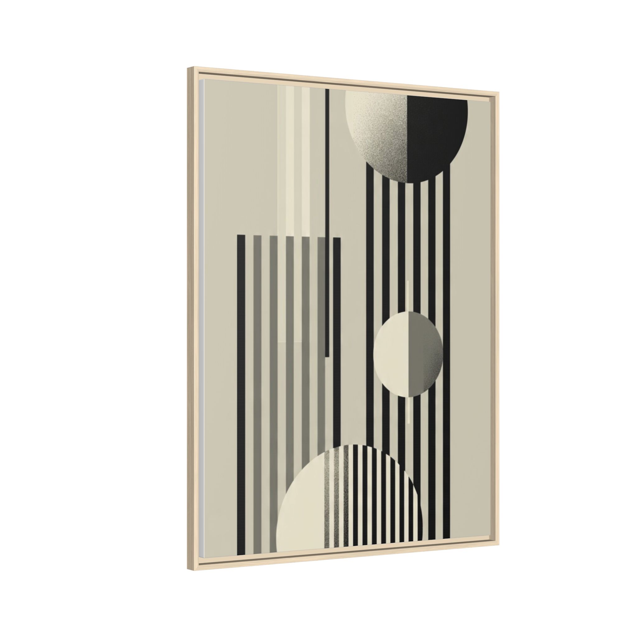 Abstract Geometric Canvas Print — Framed Matte Wall Art - Image 18