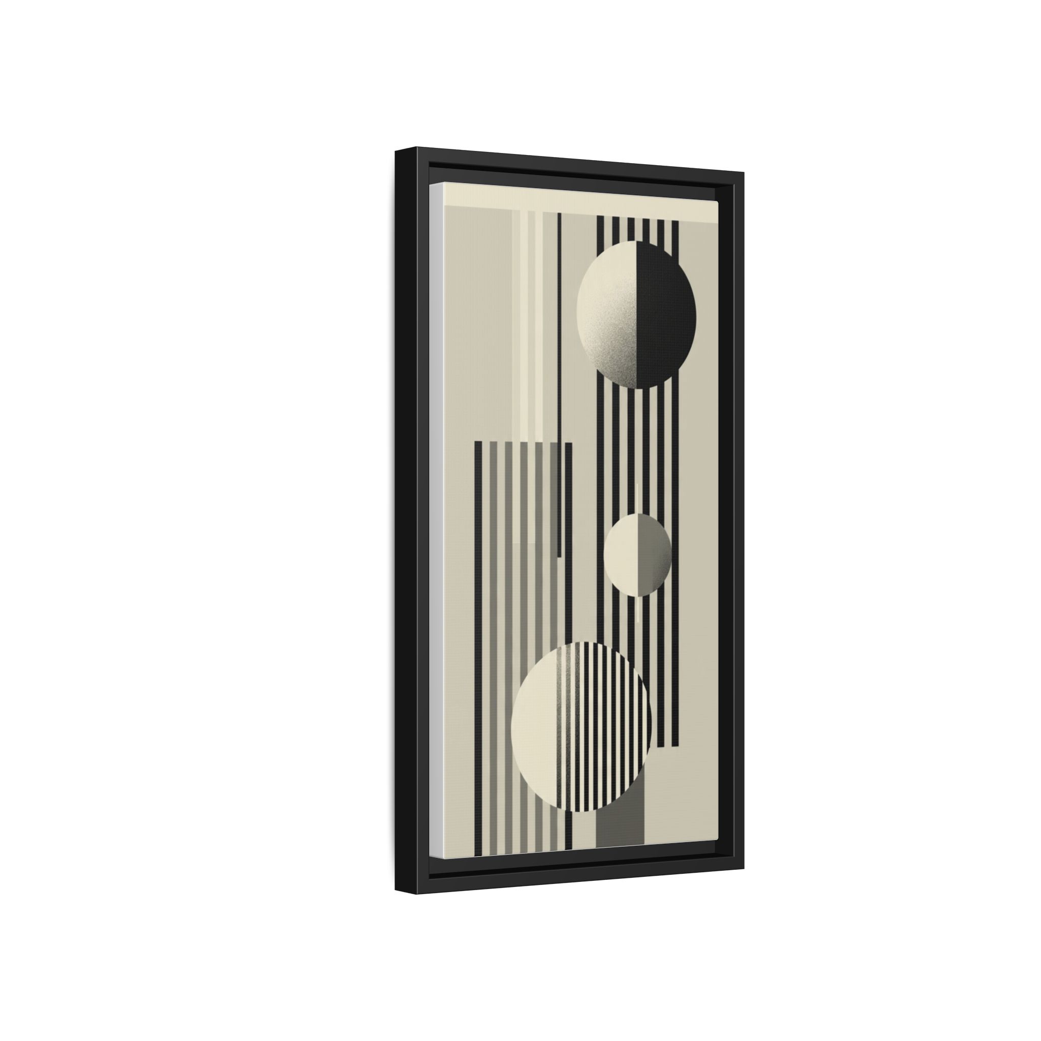 Abstract Geometric Canvas Print — Framed Matte Wall Art - Image 94