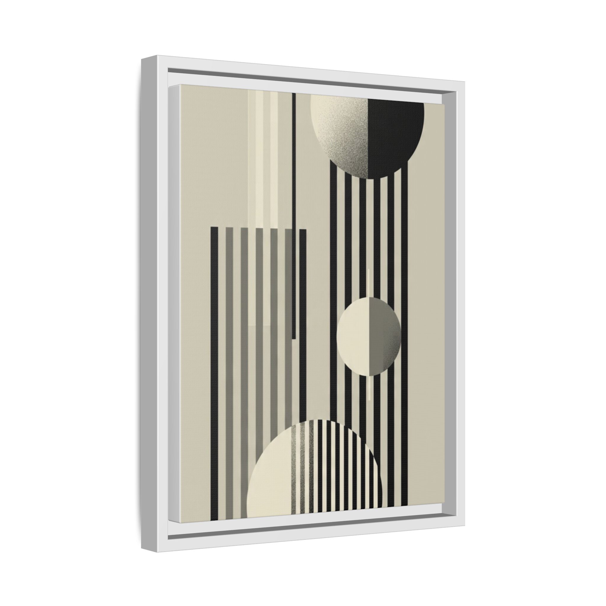 Abstract Geometric Canvas Print — Framed Matte Wall Art - Image 66