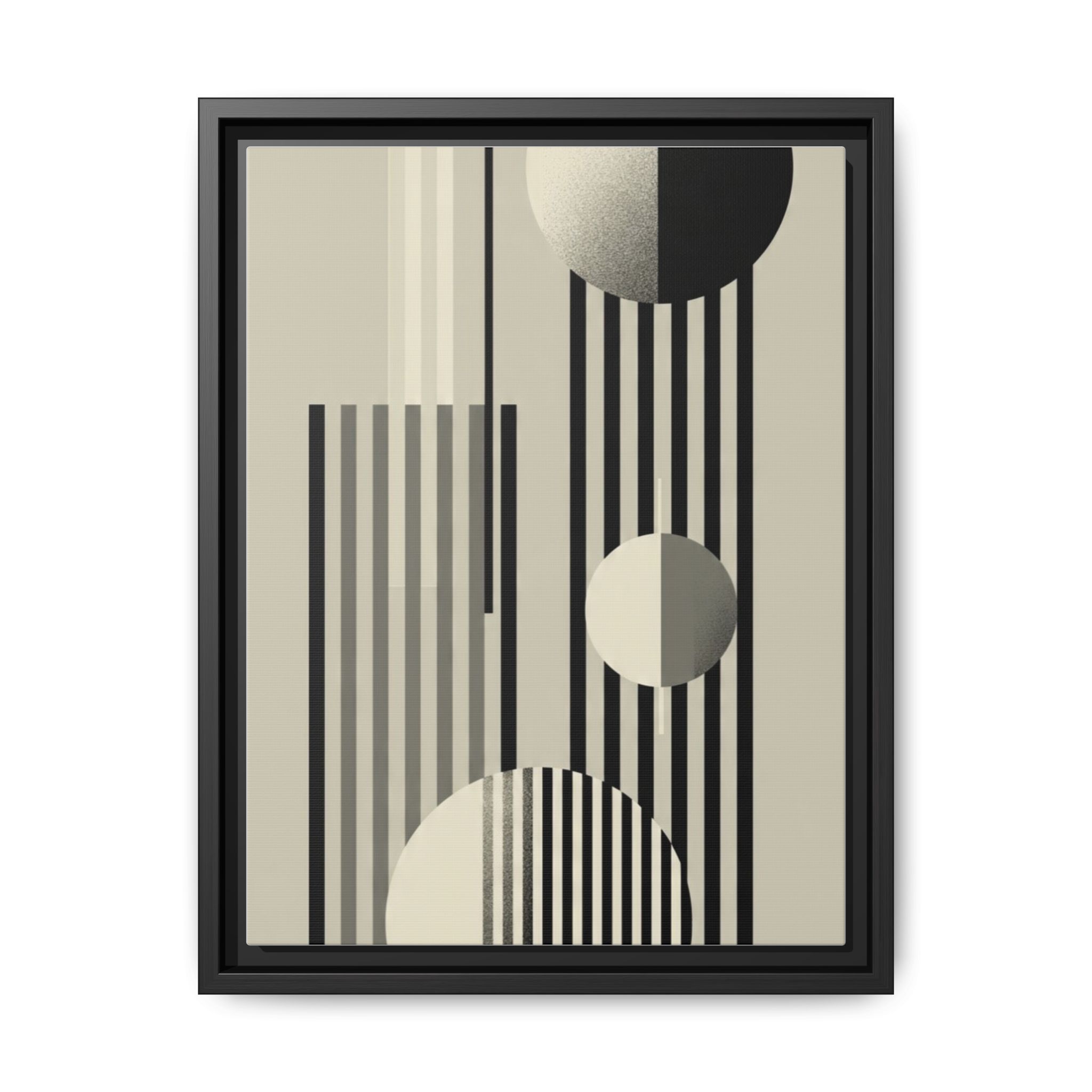 Abstract Geometric Canvas Print — Framed Matte Wall Art - Image 69