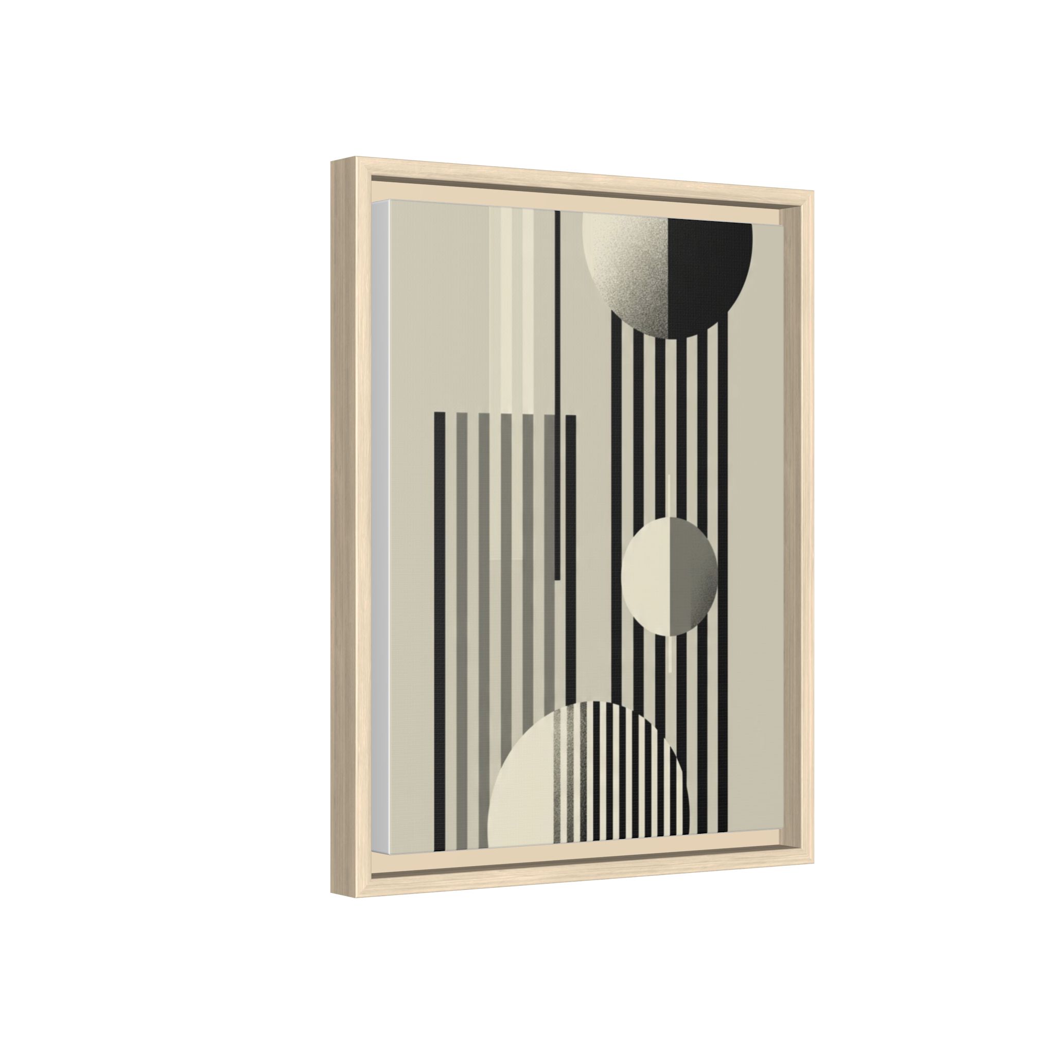 Abstract Geometric Canvas Print — Framed Matte Wall Art - Image 78
