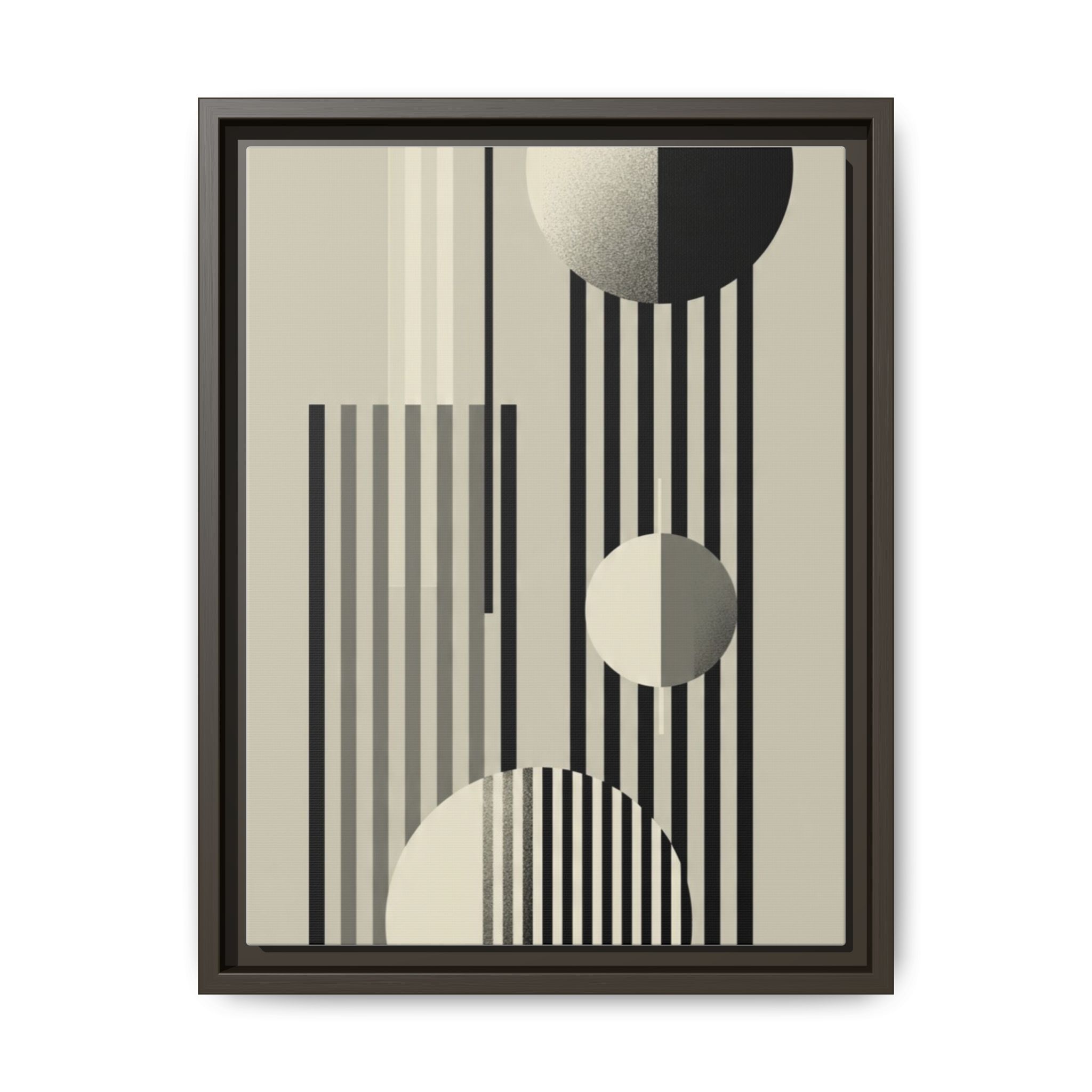 Abstract Geometric Canvas Print — Framed Matte Wall Art - Image 73