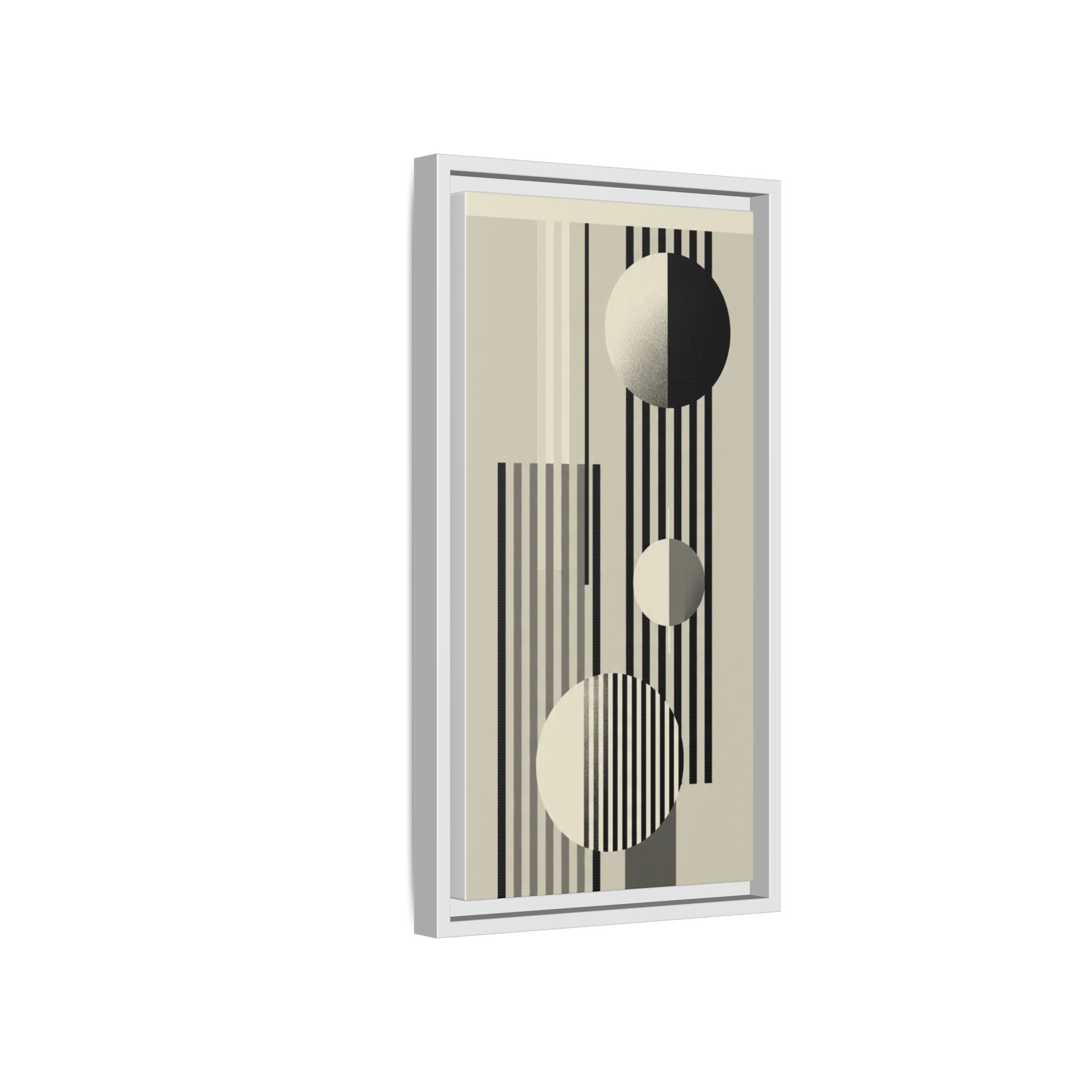 Abstract Geometric Canvas Print — Framed Matte Wall Art - Image 82