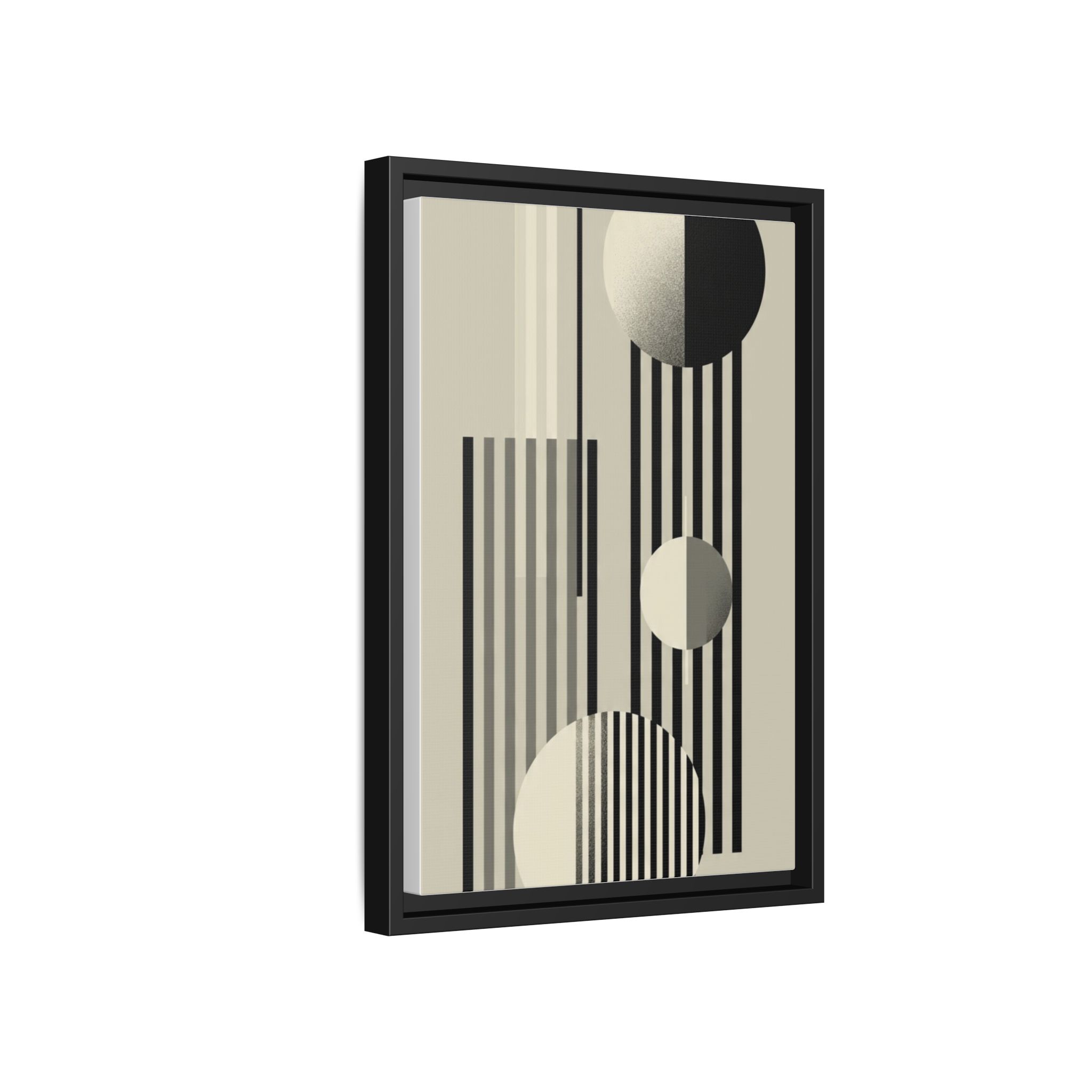 Abstract Geometric Canvas Print — Framed Matte Wall Art - Image 126