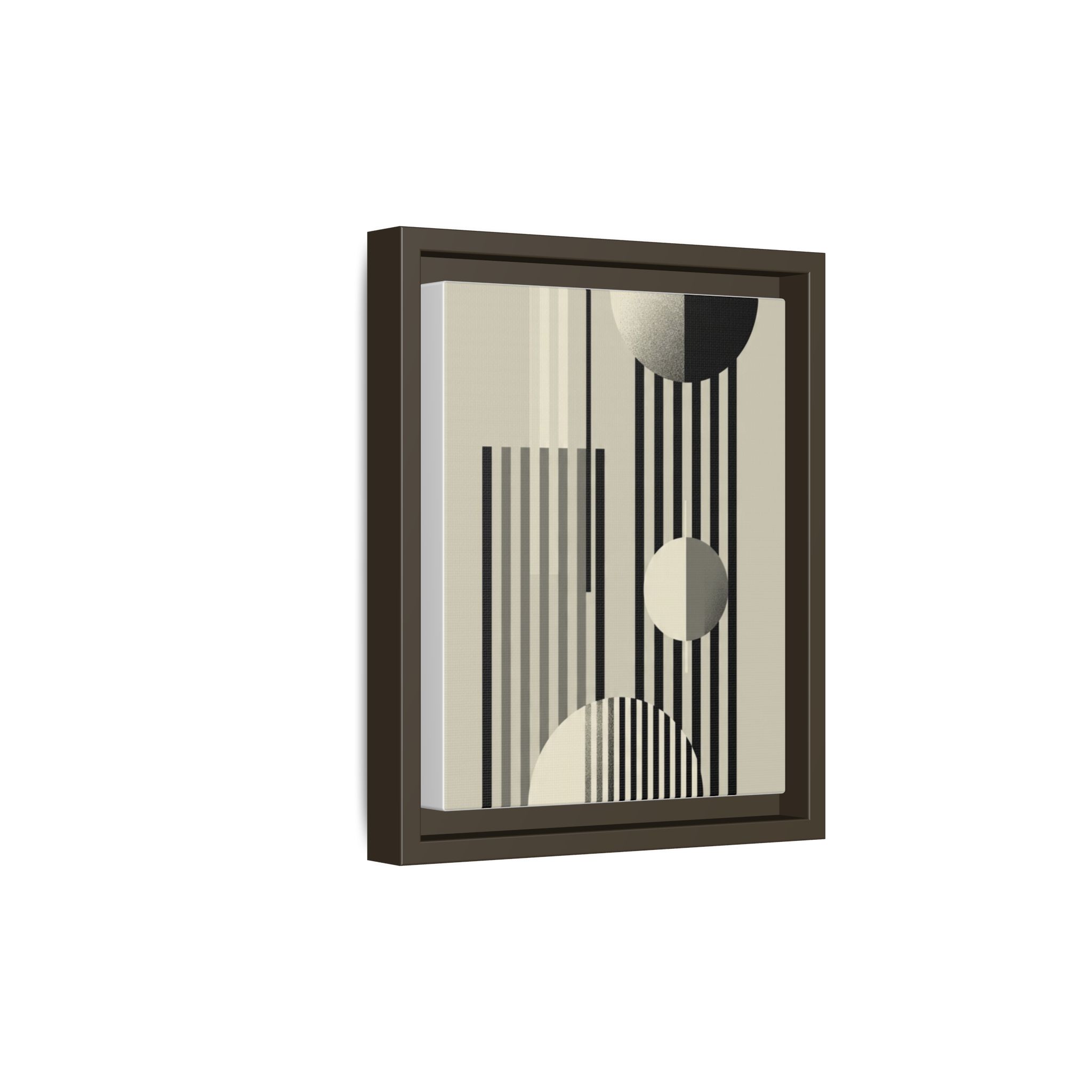 Abstract Geometric Canvas Print — Framed Matte Wall Art - Image 158