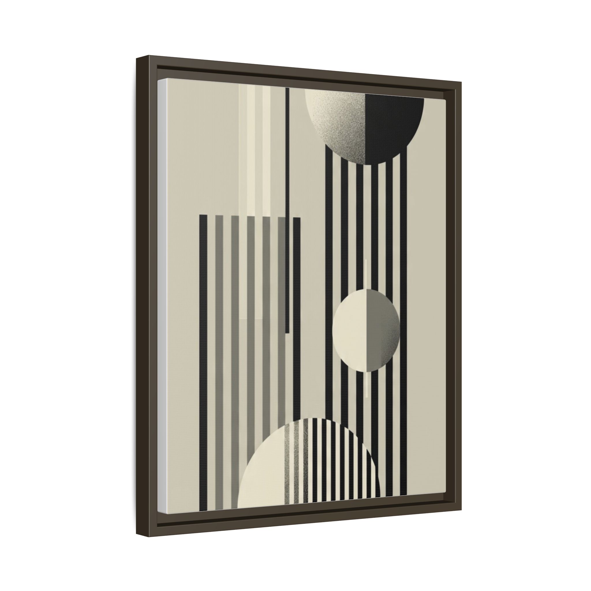 Abstract Geometric Canvas Print — Framed Matte Wall Art - Image 170