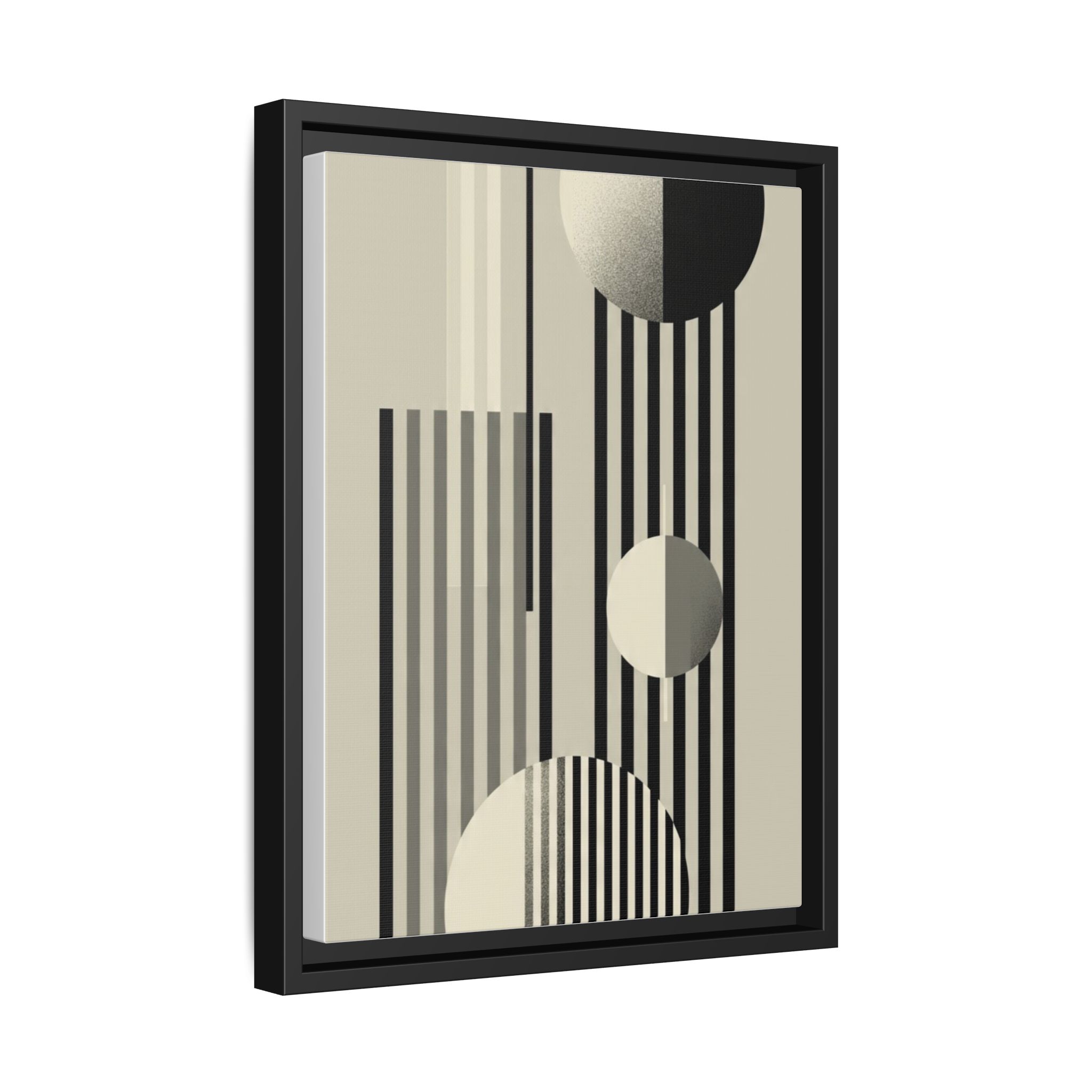 Abstract Geometric Canvas Print — Framed Matte Wall Art - Image 70