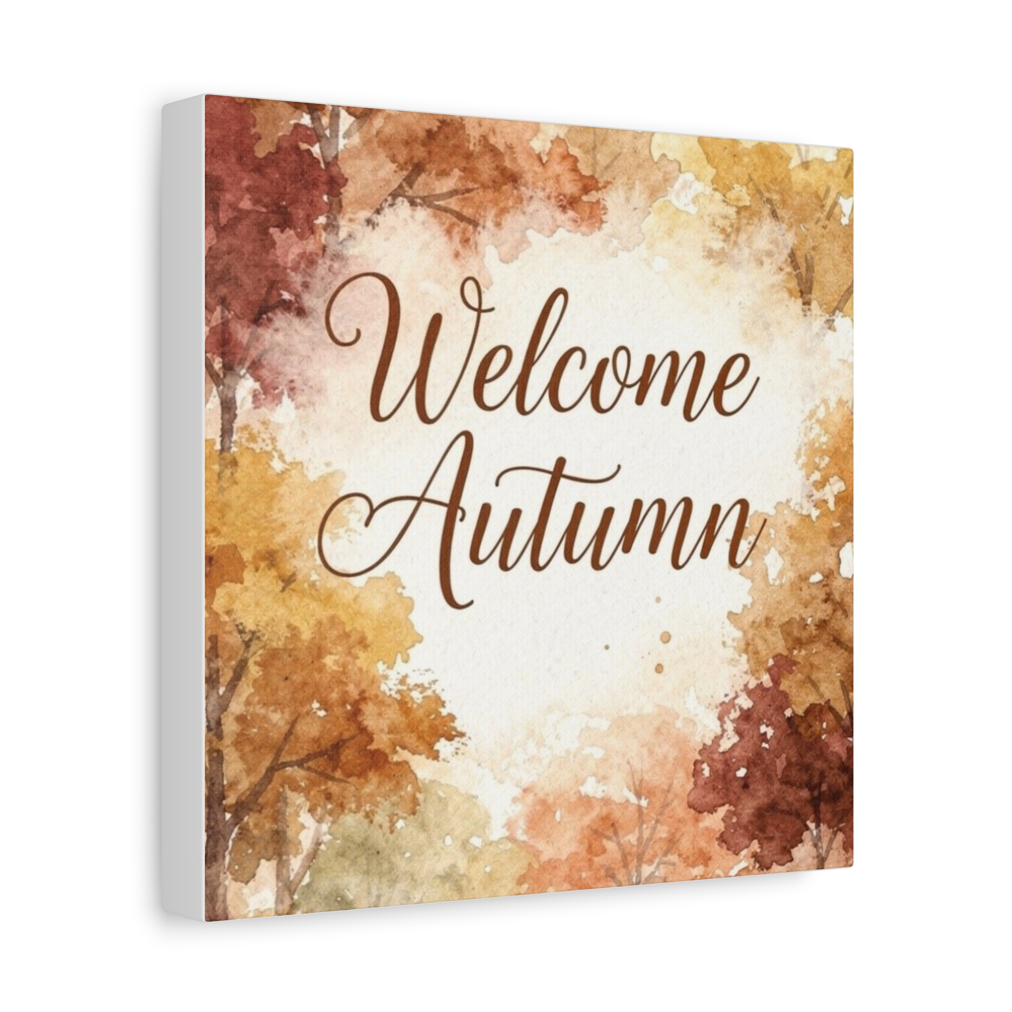 Welcome Autumn Matte Canvas Wall Art — Stretched Fall Home Decor - Image 9