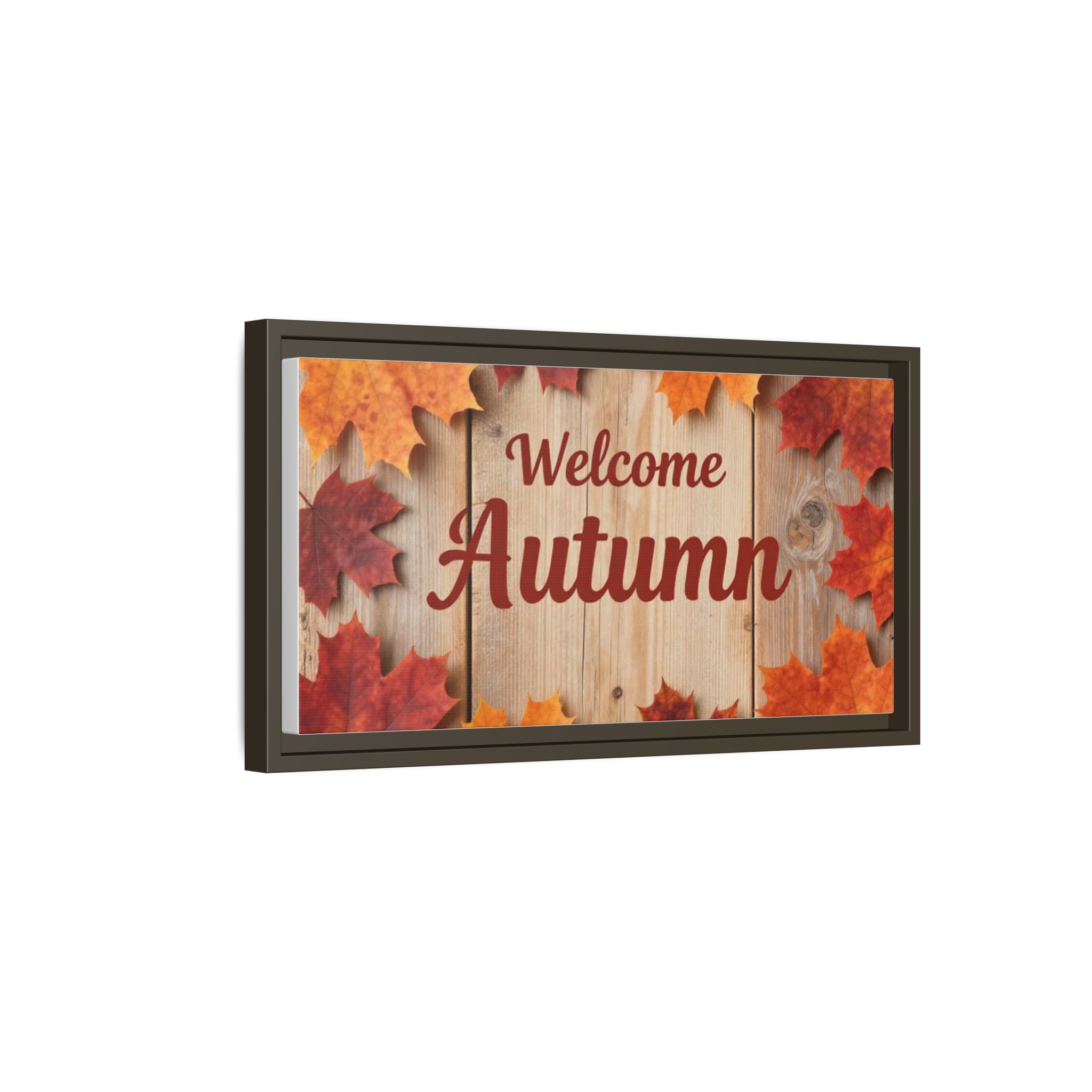 Welcome Autumn Framed Canvas Wall Art - Image 142